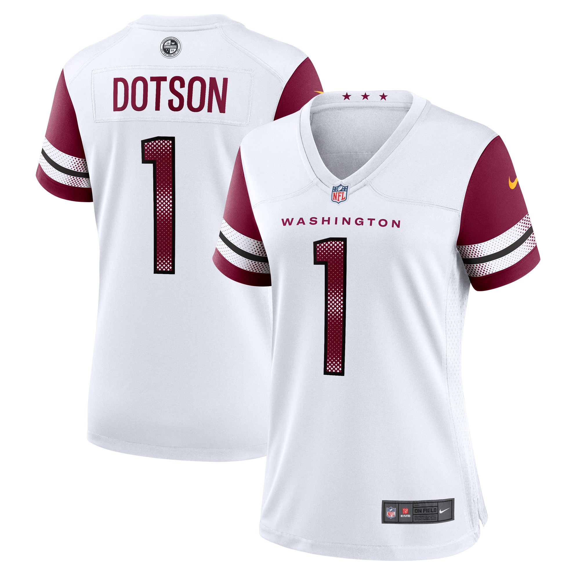 Jahan Dotson Washington Commanders Nike Women's Game Player Jersey - White - vstockx
