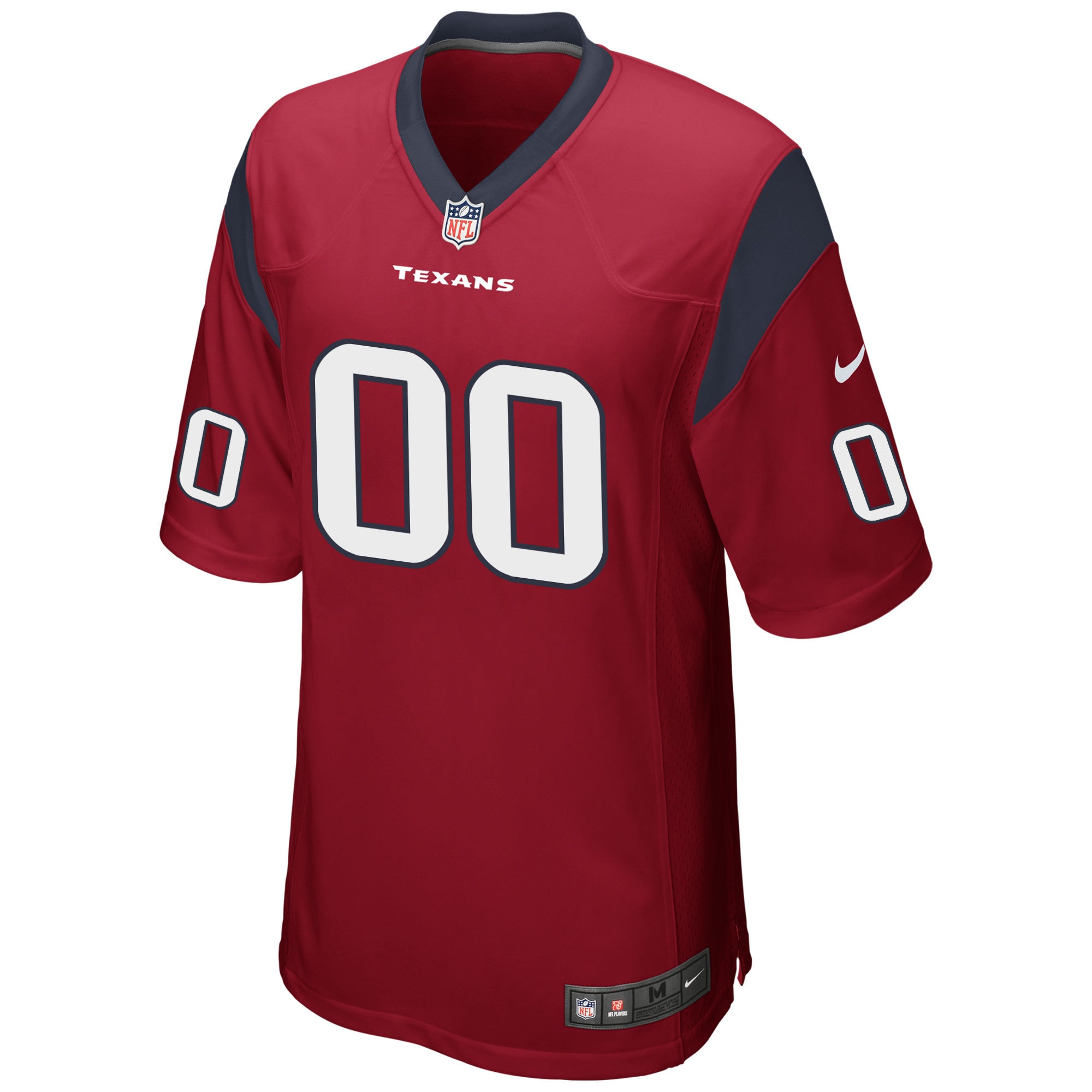 Houston Texans Nike Alternate Custom Game Jersey - Red - vstockx