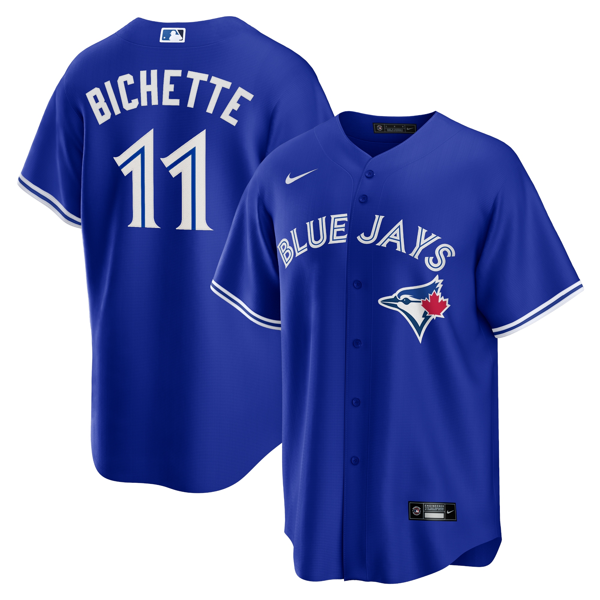 Bo Bichette Toronto Blue Jays Nike Alternate Replica Player Name Jersey - Royal - vstockx