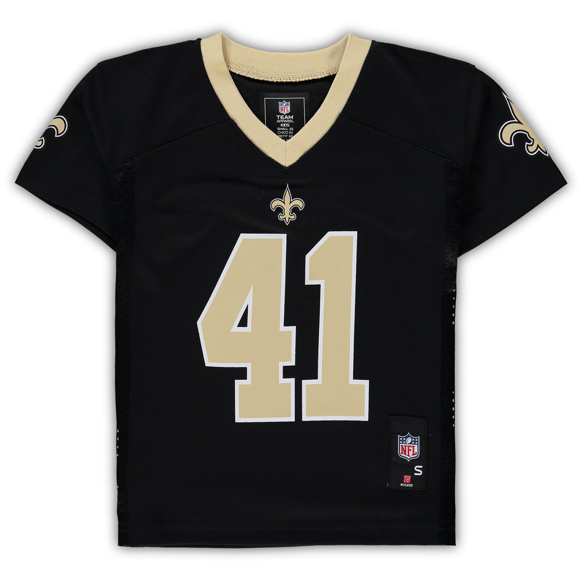 Alvin Kamara New Orleans Saints Preschool Replica Player Jersey - Black - vstockx