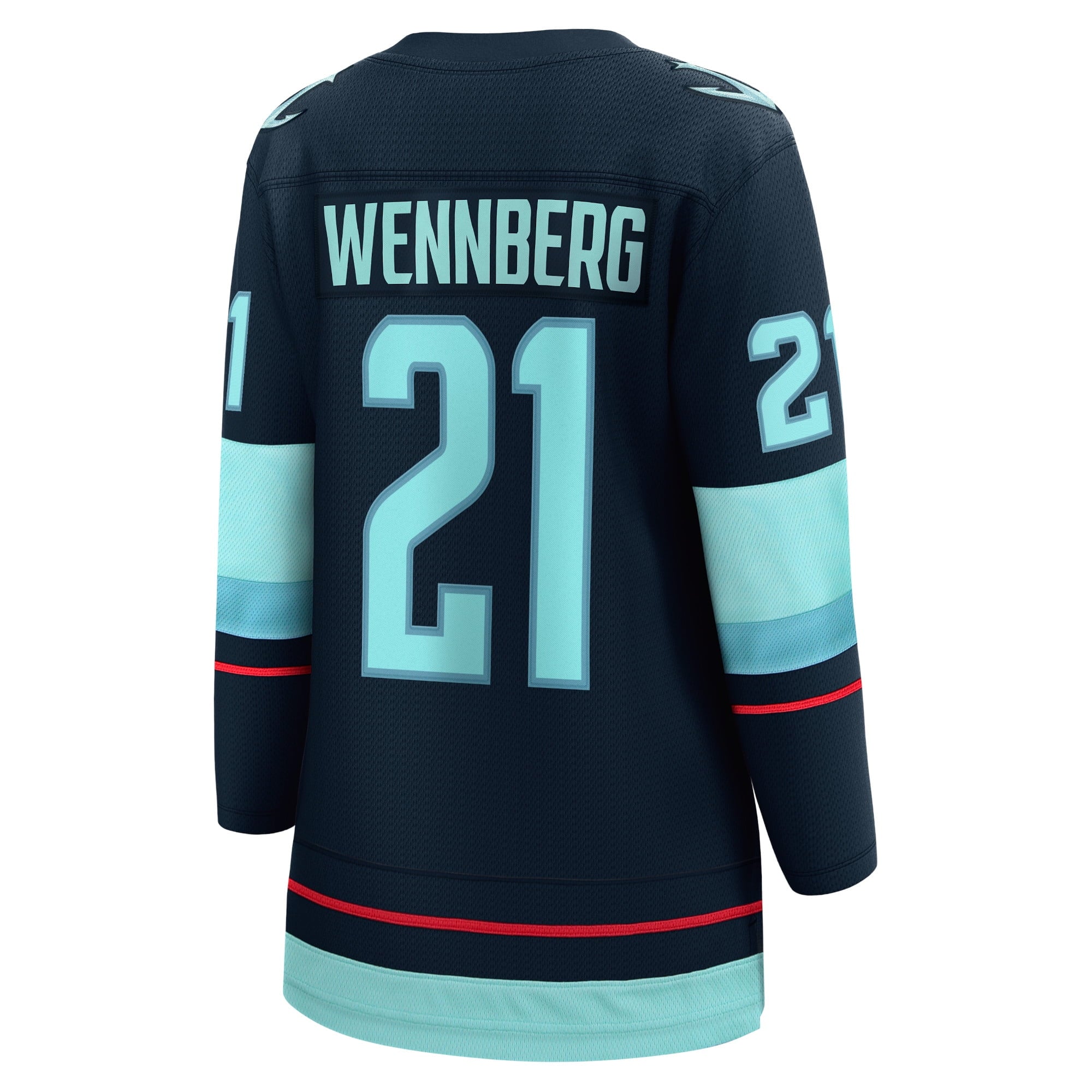 Women's Fanatics Branded Alexander Wennberg Navy Seattle Kraken Home Breakaway Player Jersey - vstockx