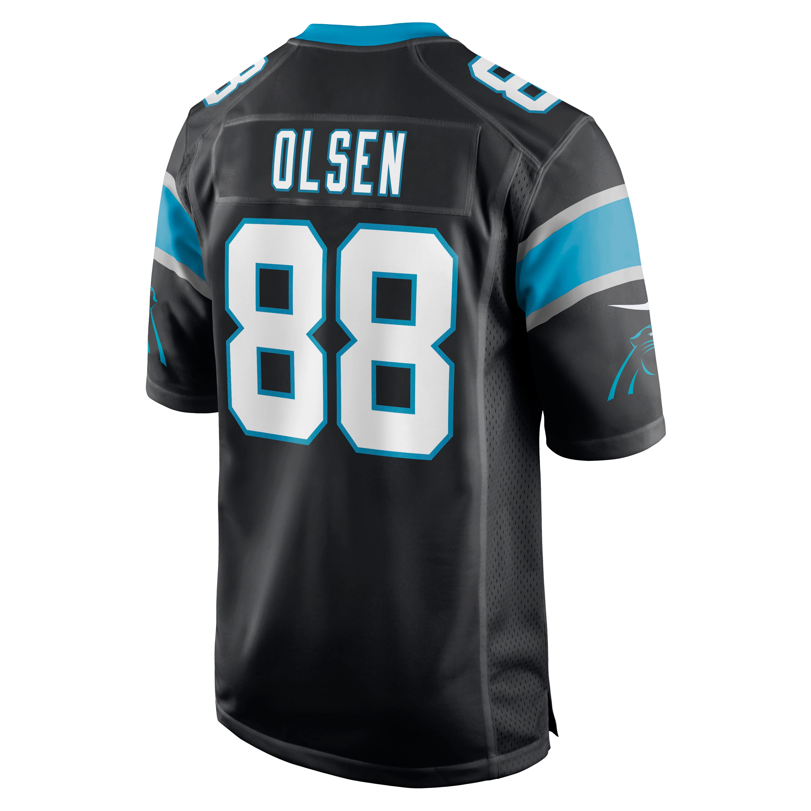 Greg Olsen Carolina Panthers Nike Player Jersey - Black - vstockx