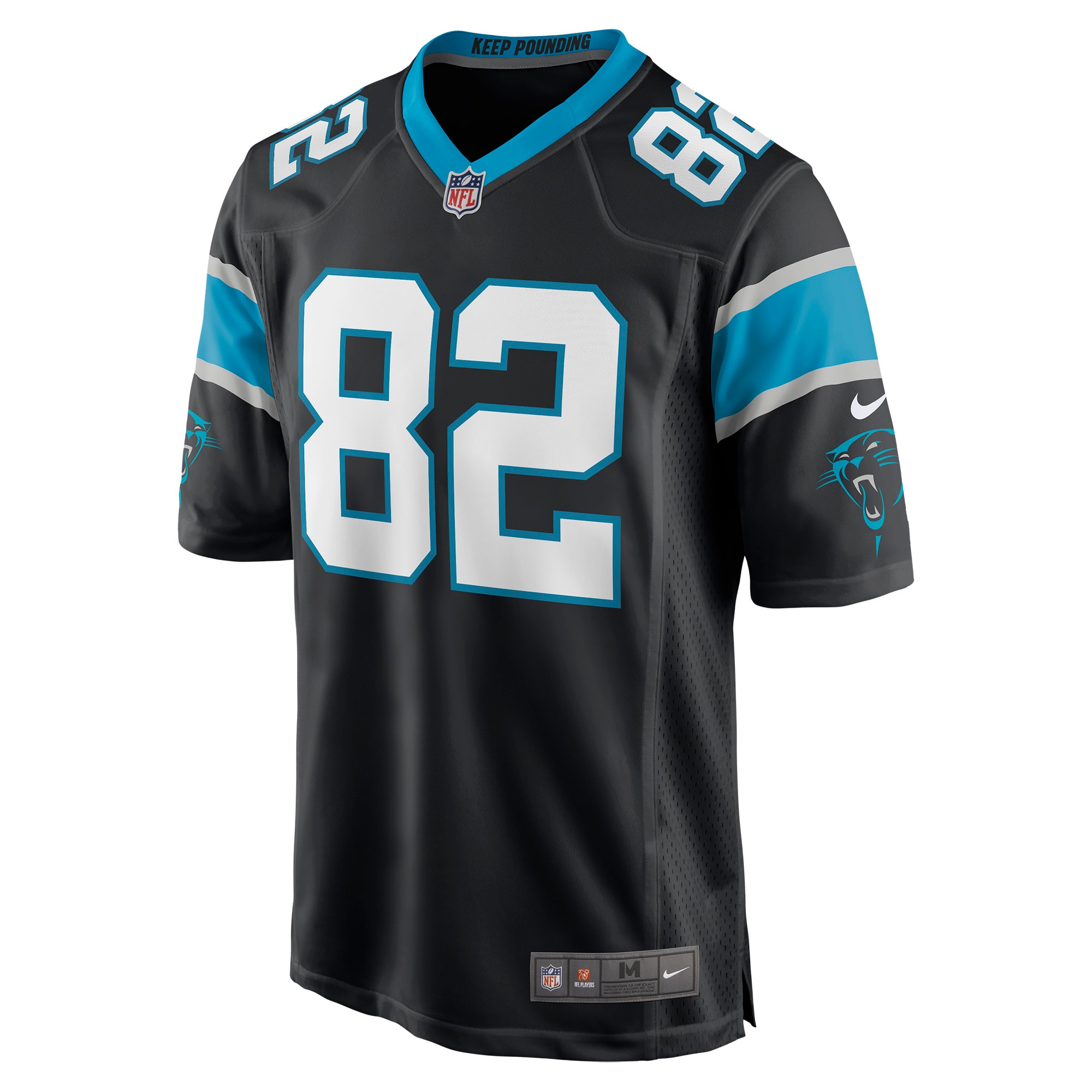 Tommy Tremble Carolina Panthers Nike Game Jersey - Black - vstockx
