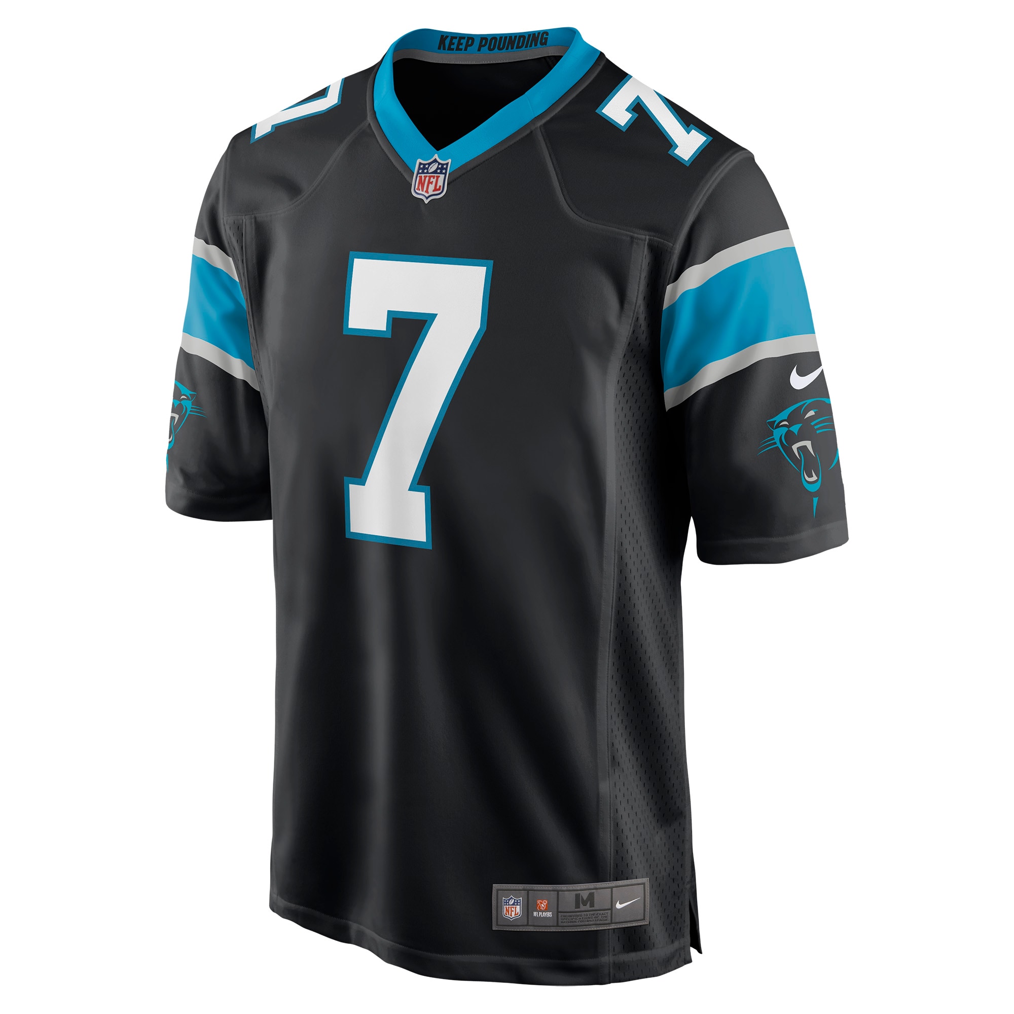 Shaq Thompson Carolina Panthers Nike Player Game Jersey - Black - vstockx