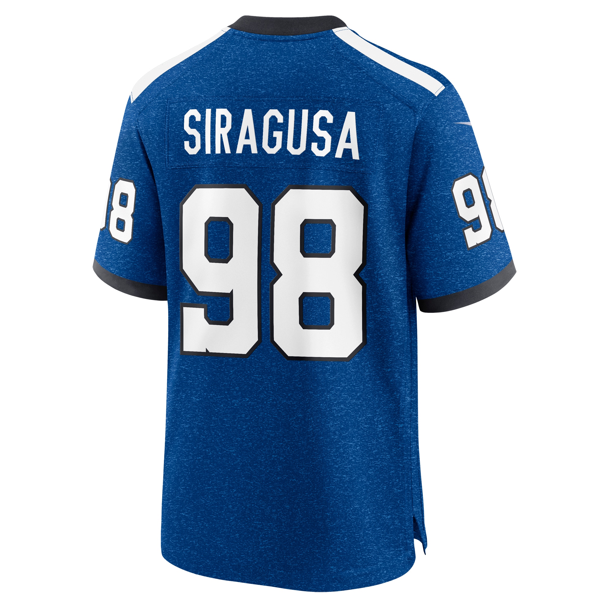 Tony Siragusa Indianapolis Colts Nike Indiana Nights Alternate Game Jersey - Royal - vstockx