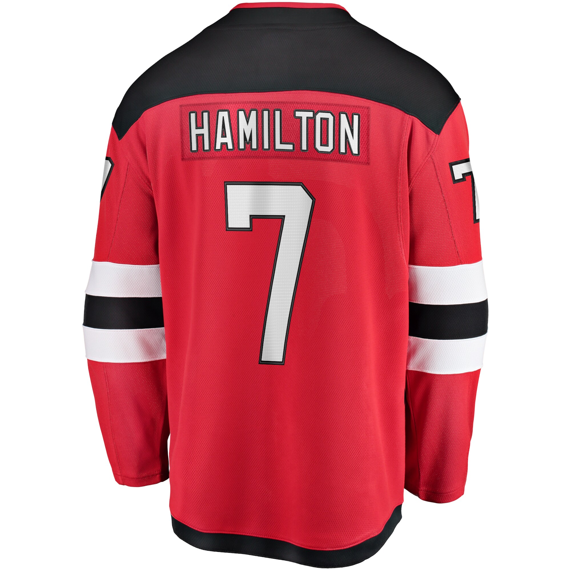 Dougie Hamilton New Jersey Devils Fanatics Branded Home Premier Breakaway Player Jersey - Red - vstockx