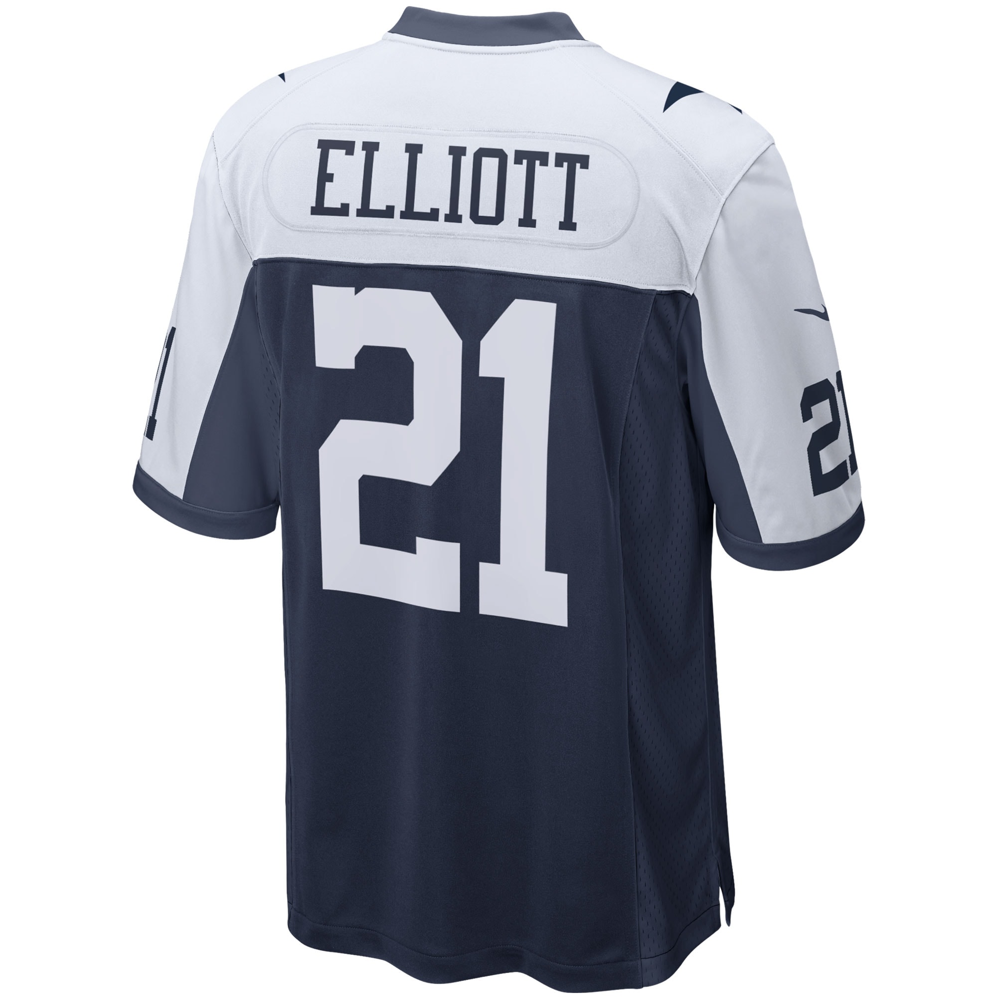 Ezekiel Elliott Dallas Cowboys Nike Alternate Game Team Jersey - Navy - vstockx