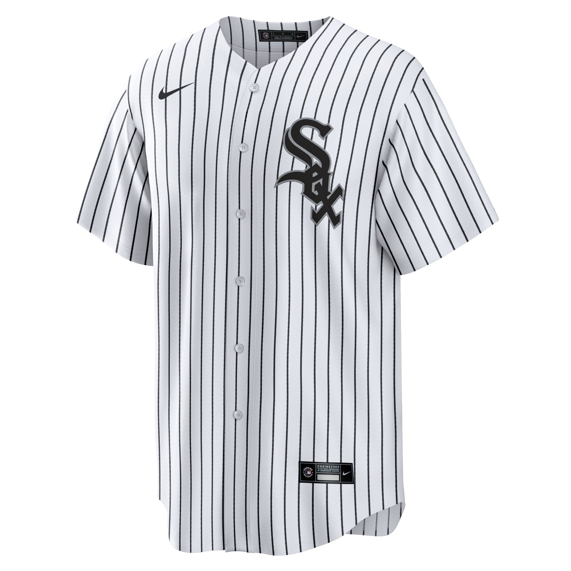 Men's Nike Dallas Keuchel White/Black Chicago White Sox Home Replica Player Jersey - vstockx