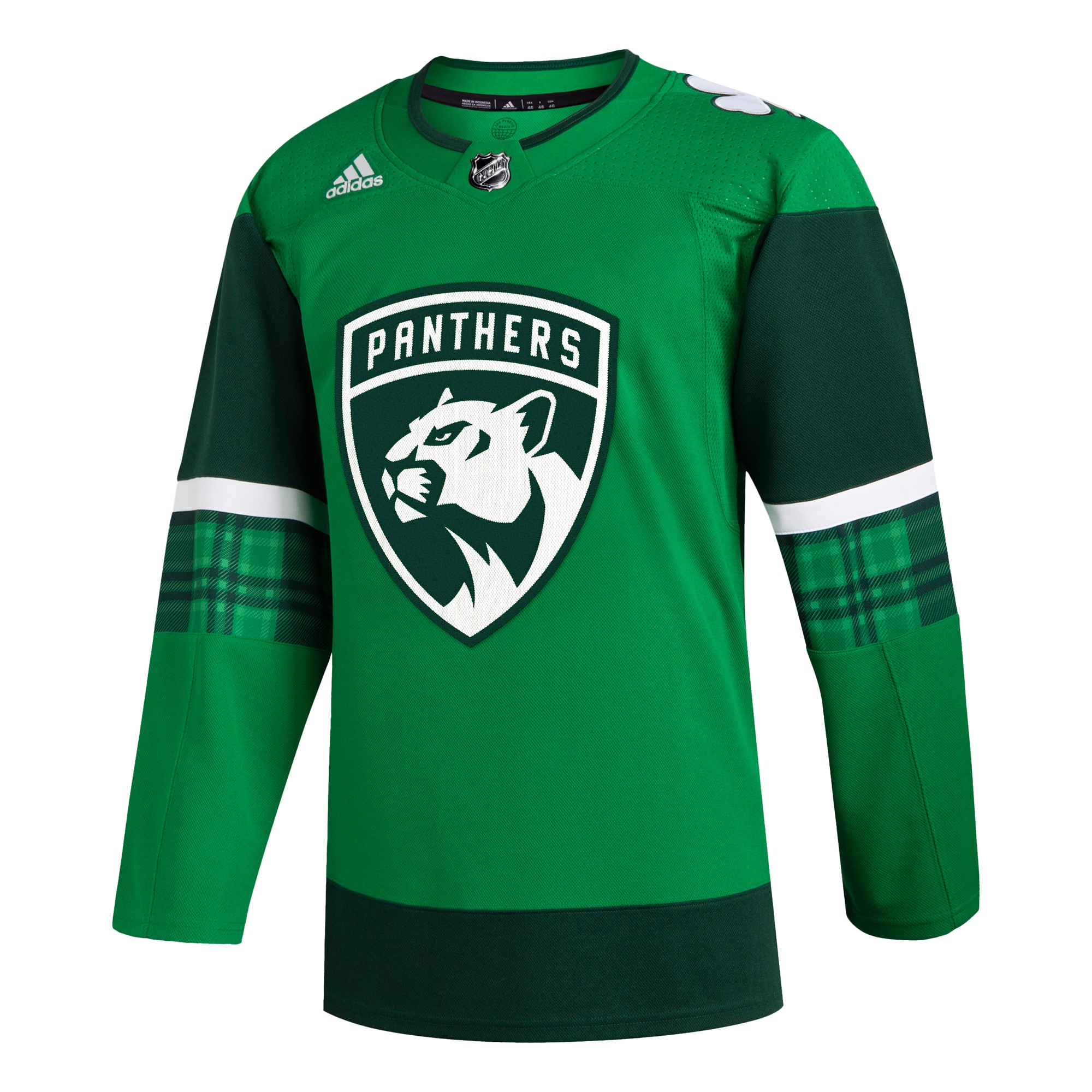 Florida Panthers adidas 2023 St. Patrick's Day Primegreen Authentic Jersey - Kelly Green - vstockx