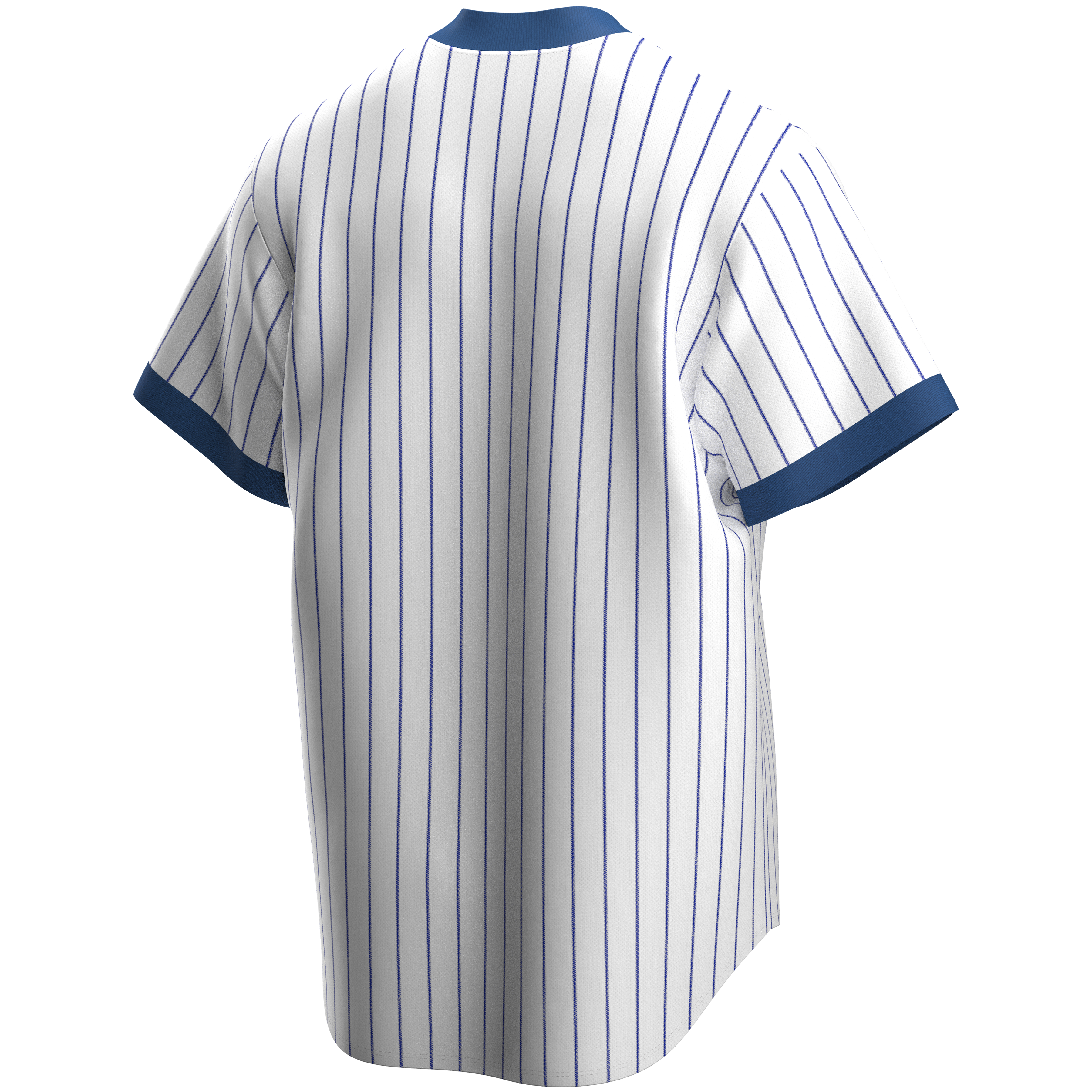 Chicago Cubs Nike Cooperstown Home Pinstripe V-neck Jersey - vstockx