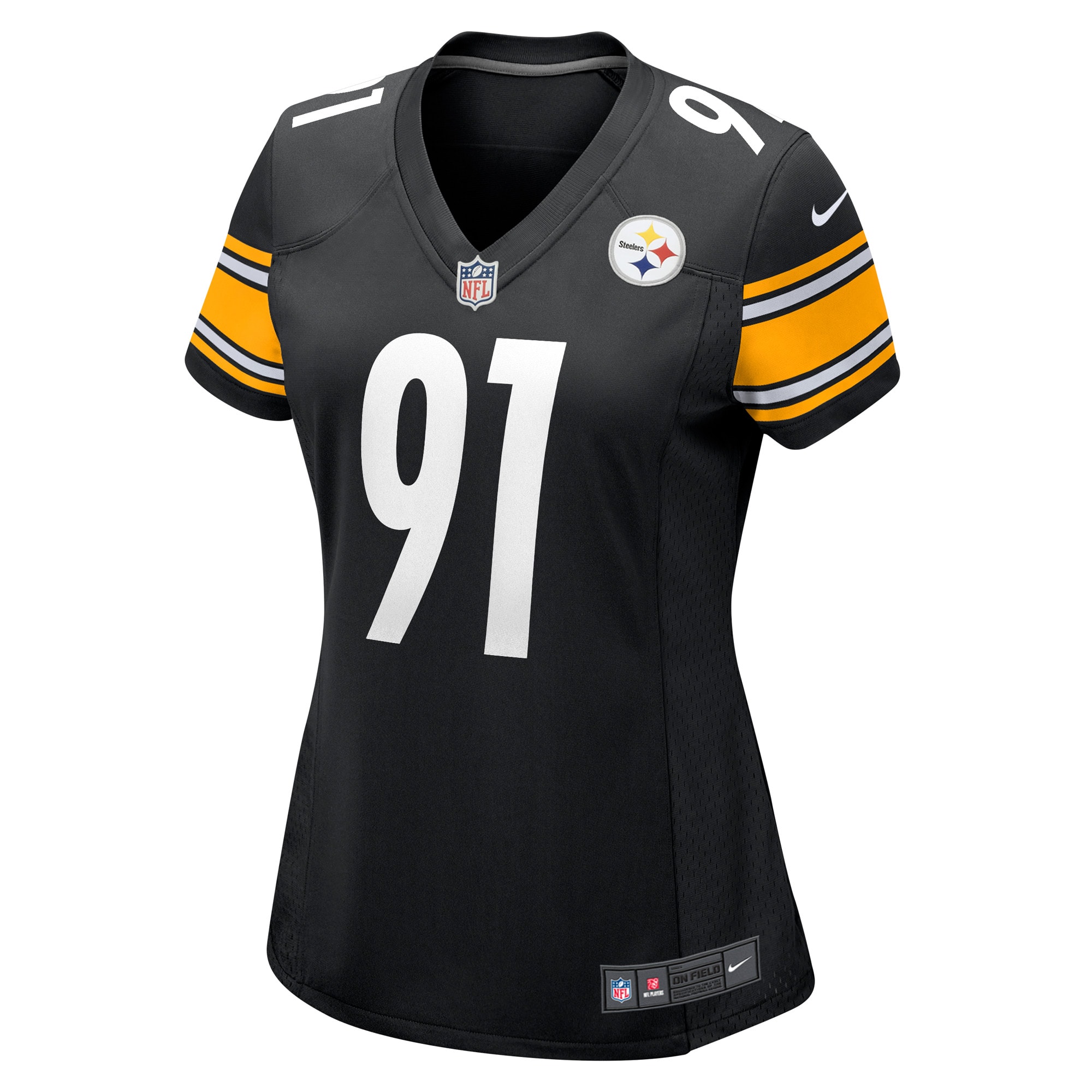 Delontae Scott Pittsburgh Steelers Nike Women's Game Player Jersey - Black - vstockx