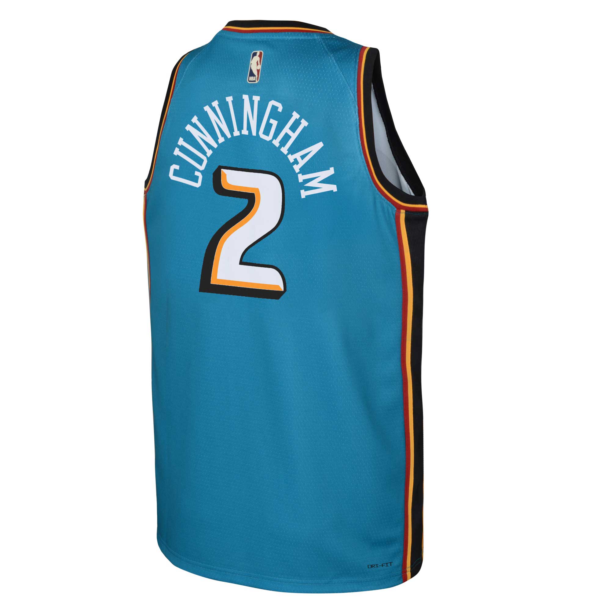 Cade Cunningham Detroit Pistons Nike Youth 2022/23 Swingman Jersey Teal - Classic Edition - vstockx