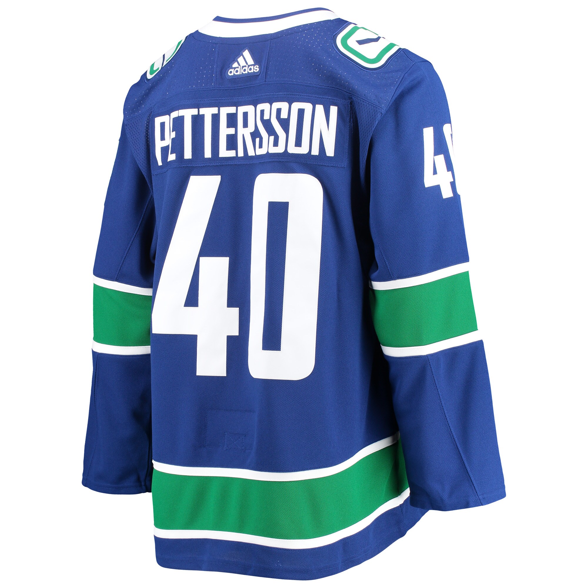 Elias Pettersson Vancouver Canucks adidas 2020/21 Authentic Home Player Jersey - Blue - vstockx