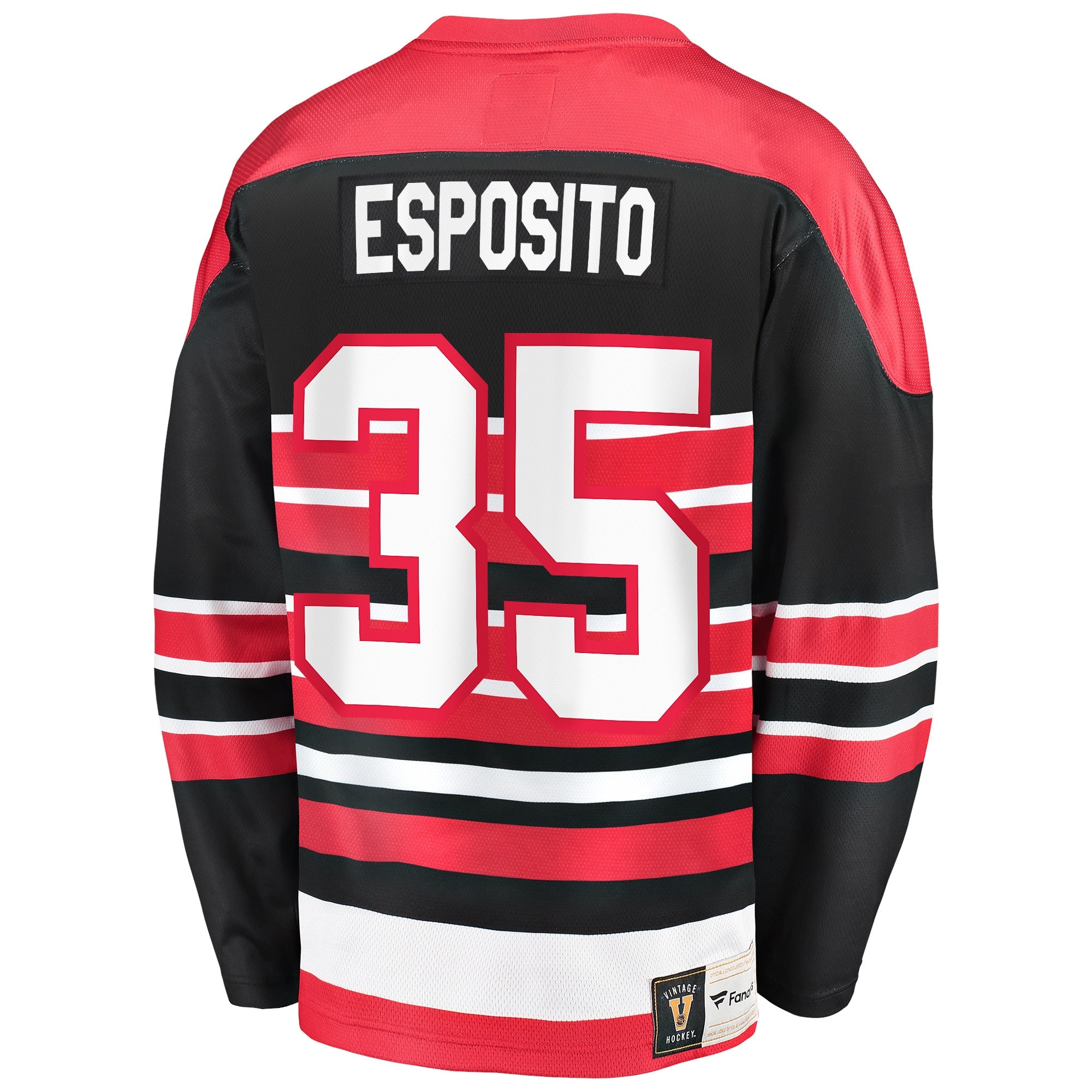 Men's Fanatics Branded Tony Esposito Red Chicago Blackhawks Premier Breakaway Retired Player Jersey - vstockx