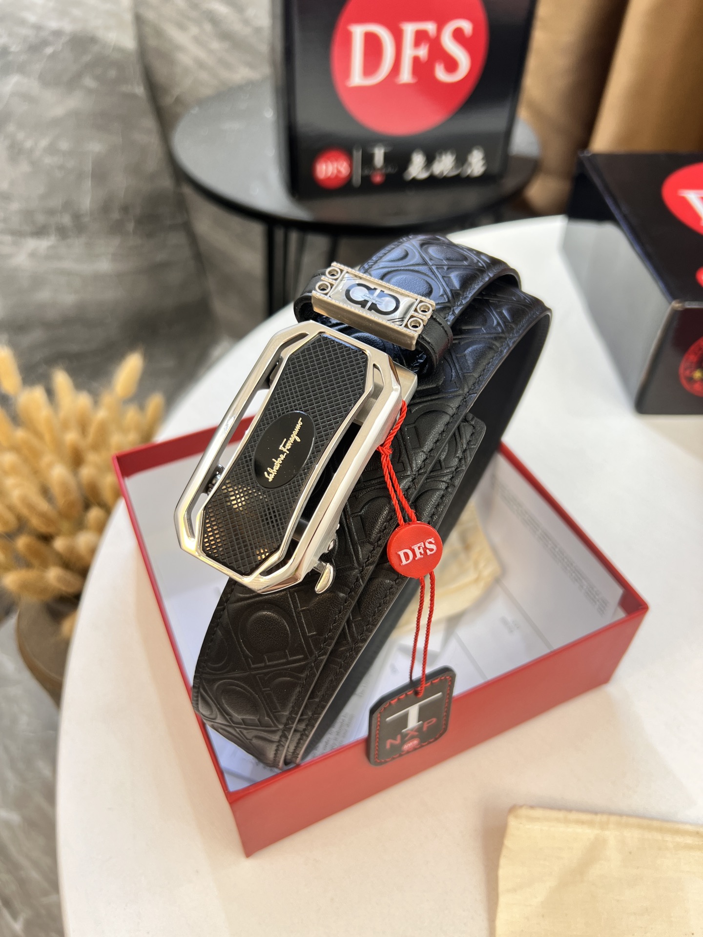 Streetwear Belt Ferragamo 320345 size:3.5cm - vstockx