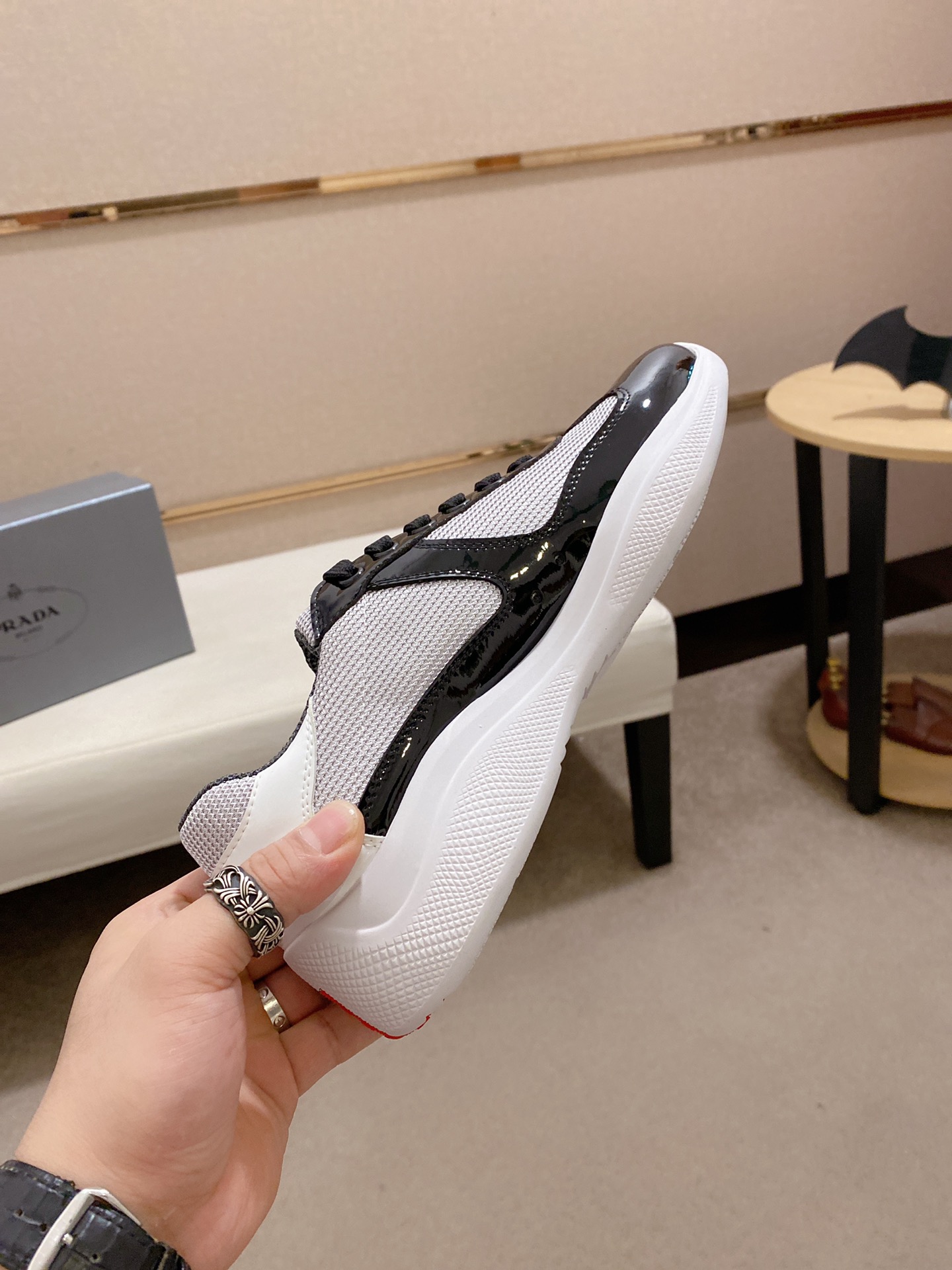 Prada America's Cup sneaker 3 - vstockx