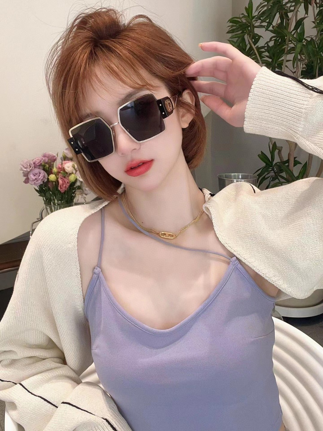 sunglasses Dior 30MS4U Size:57-17-130 - vstockx