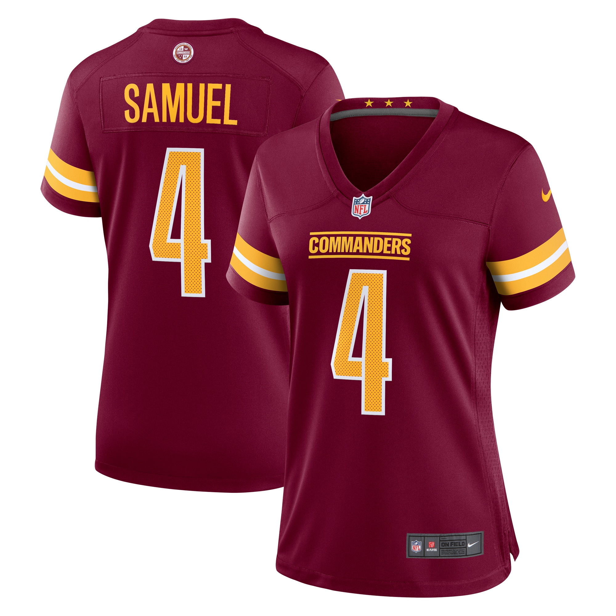Curtis Samuel Washington Commanders Nike Women's Game Player Jersey - Burgundy - vstockx