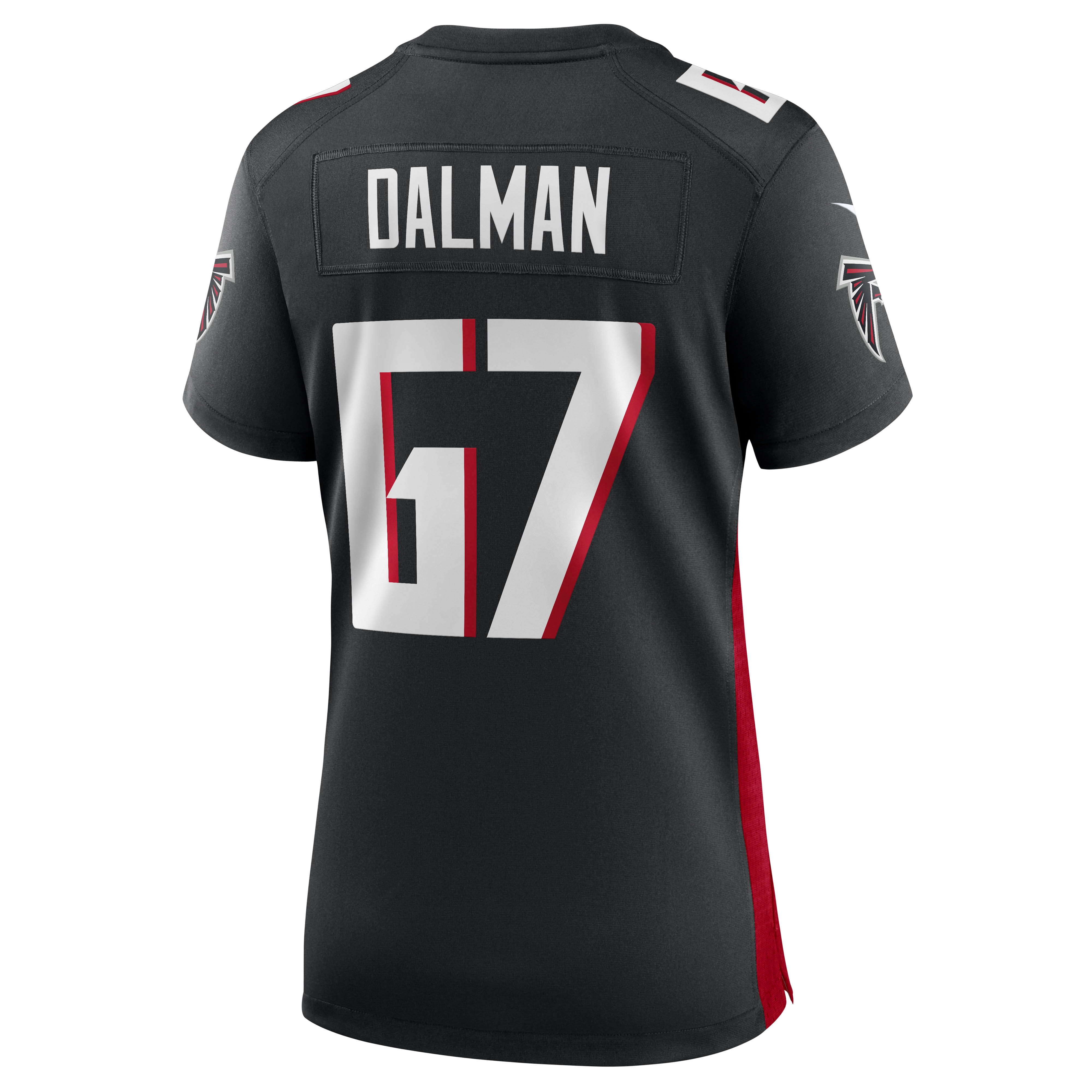 Drew Dalman Atlanta Falcons Nike Women's Game Jersey - Black - vstockx