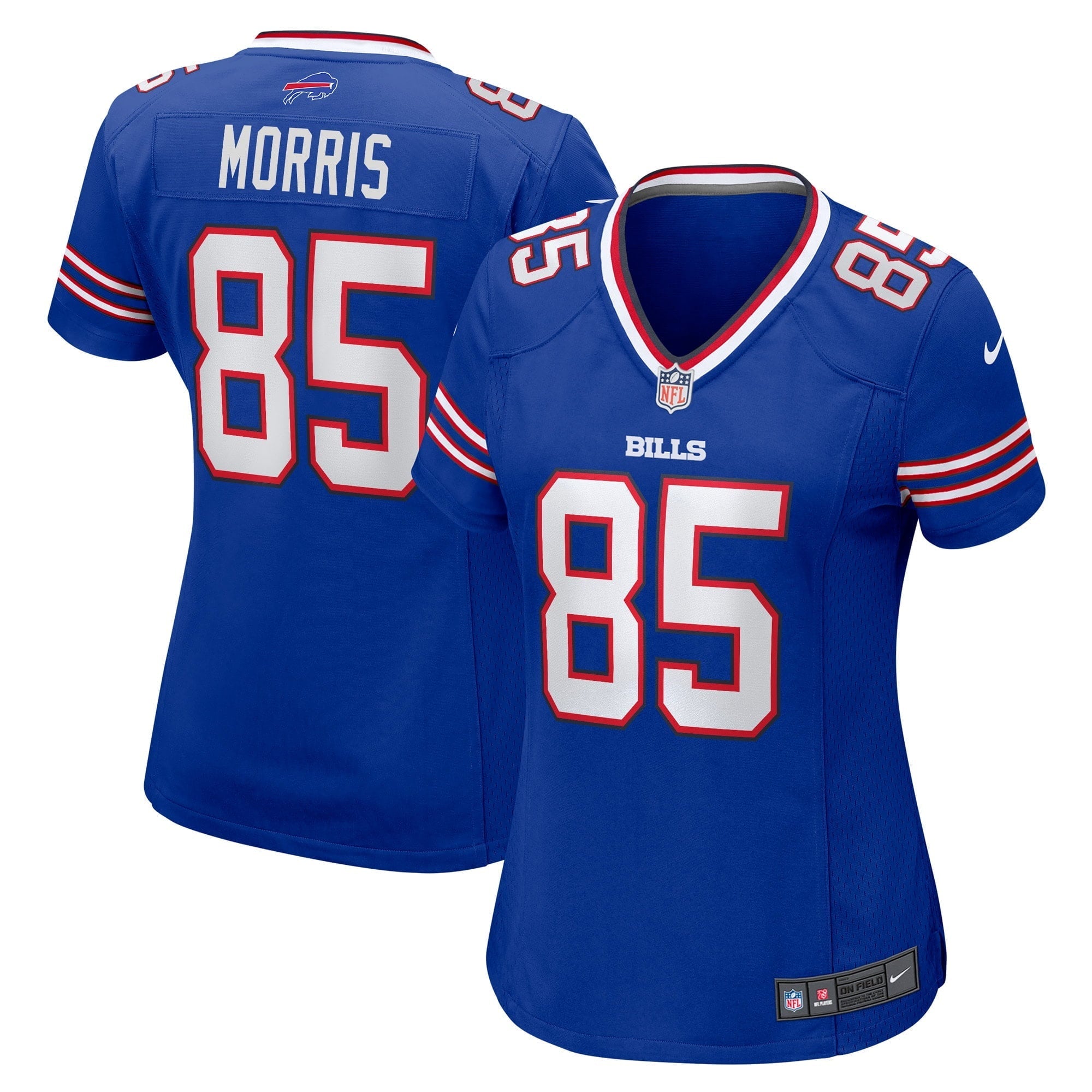 Women's Nike Quintin Morris Royal Buffalo Bills Game Player Jersey - vstockx