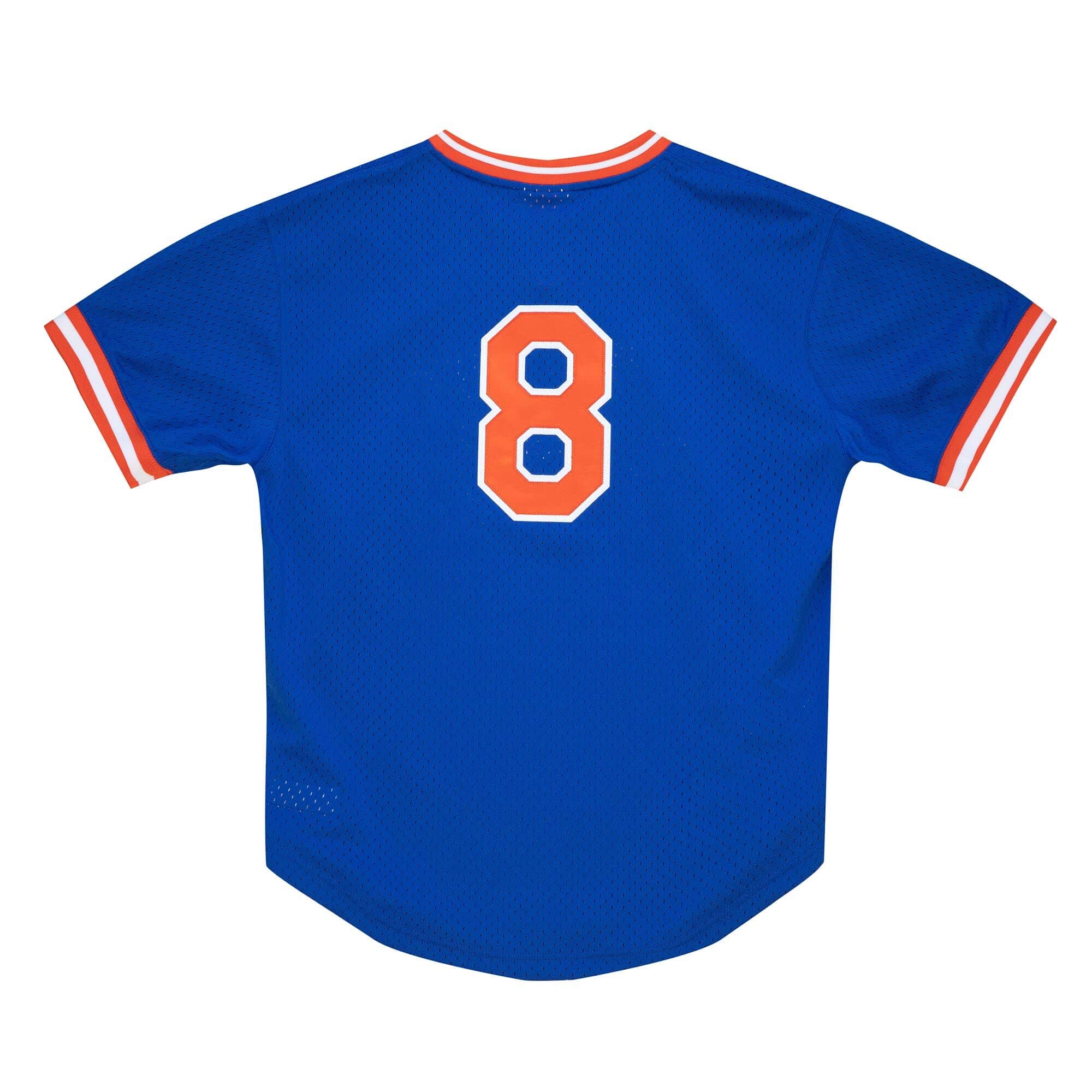 Authentic Gary Carter New York Mets 1986 BP Pullover Jersey - vstockx