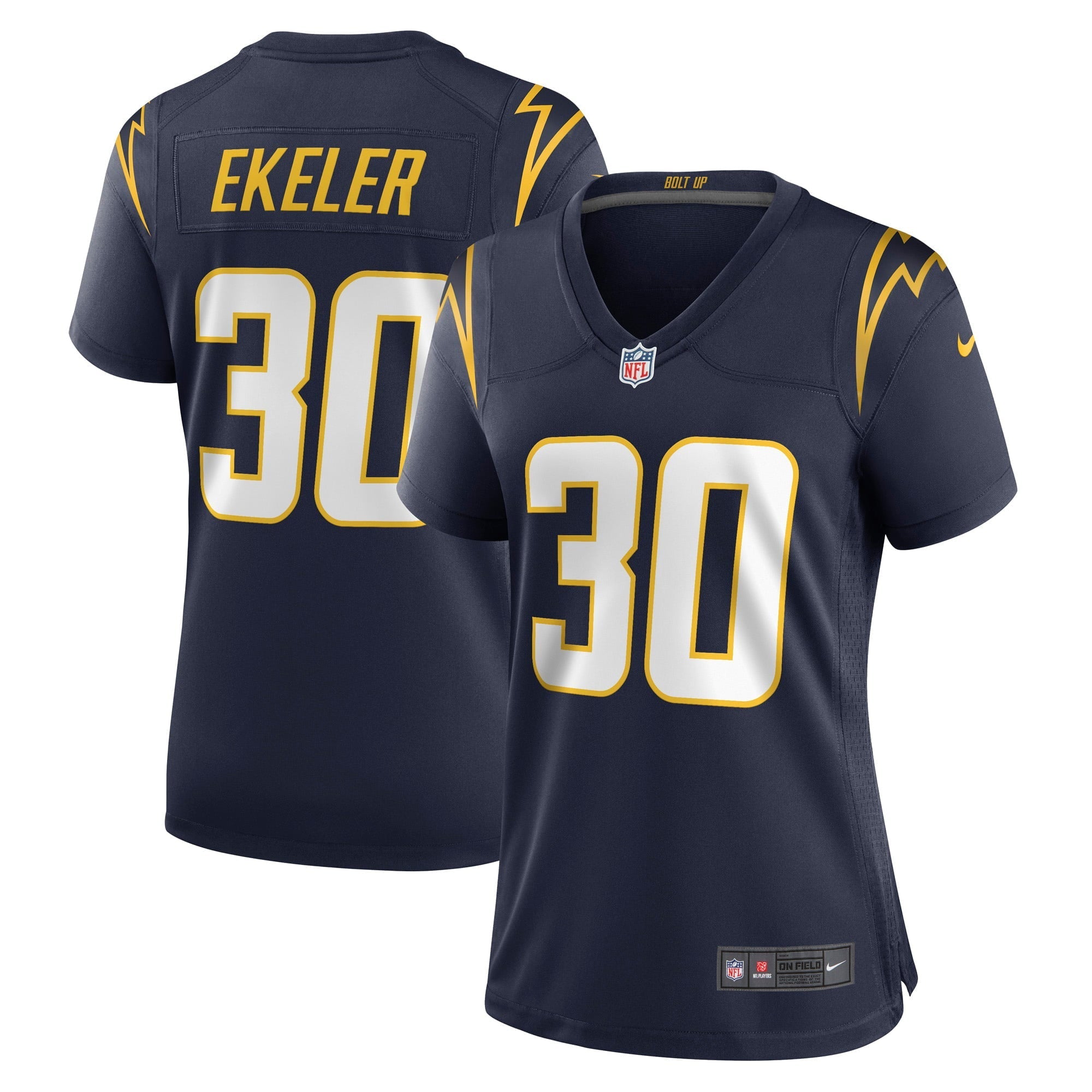 Women's Nike Austin Ekeler Navy Los Angeles Chargers Game Jersey - vstockx