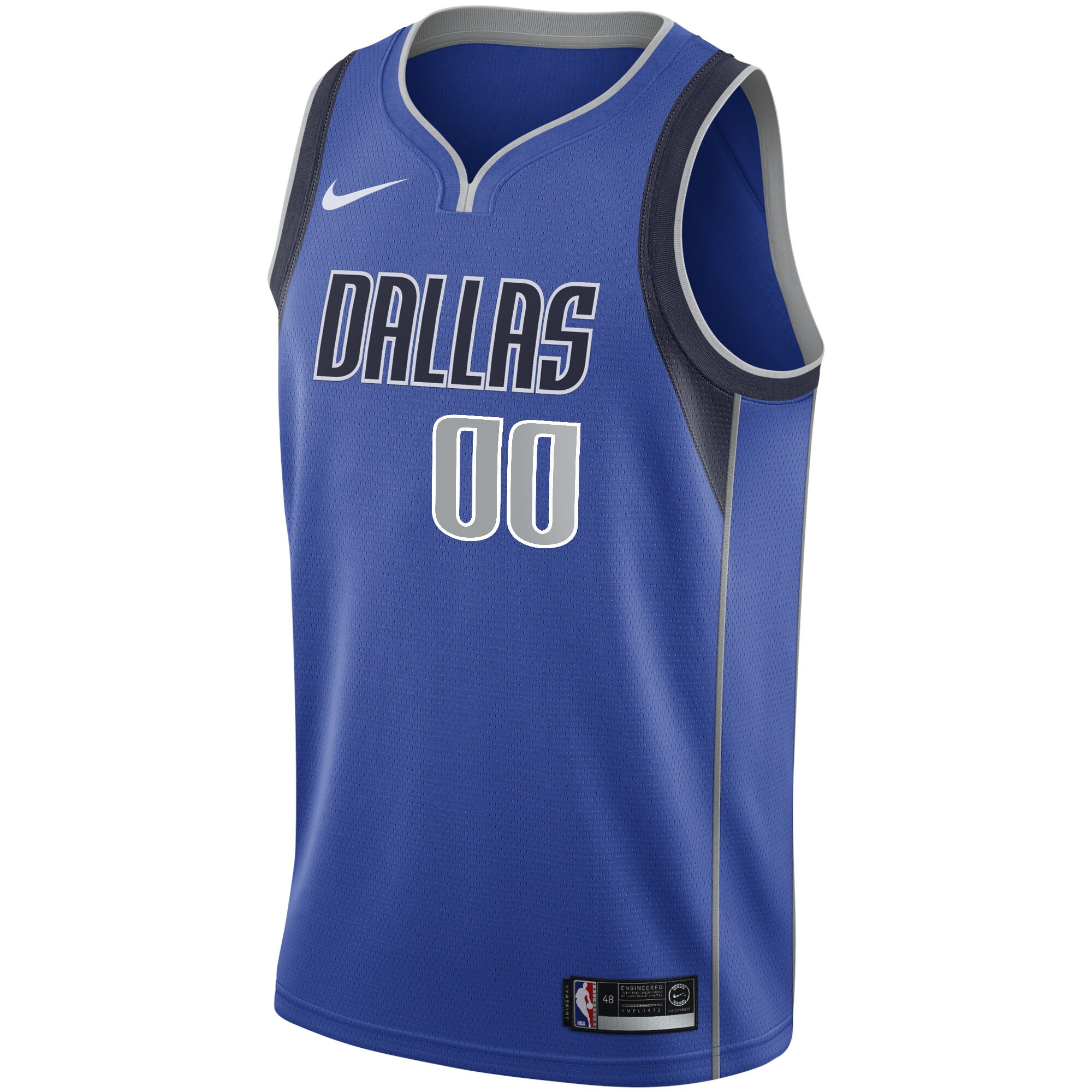 Dallas Mavericks Nike Swingman Custom Jersey Royal - Icon Edition - vstockx