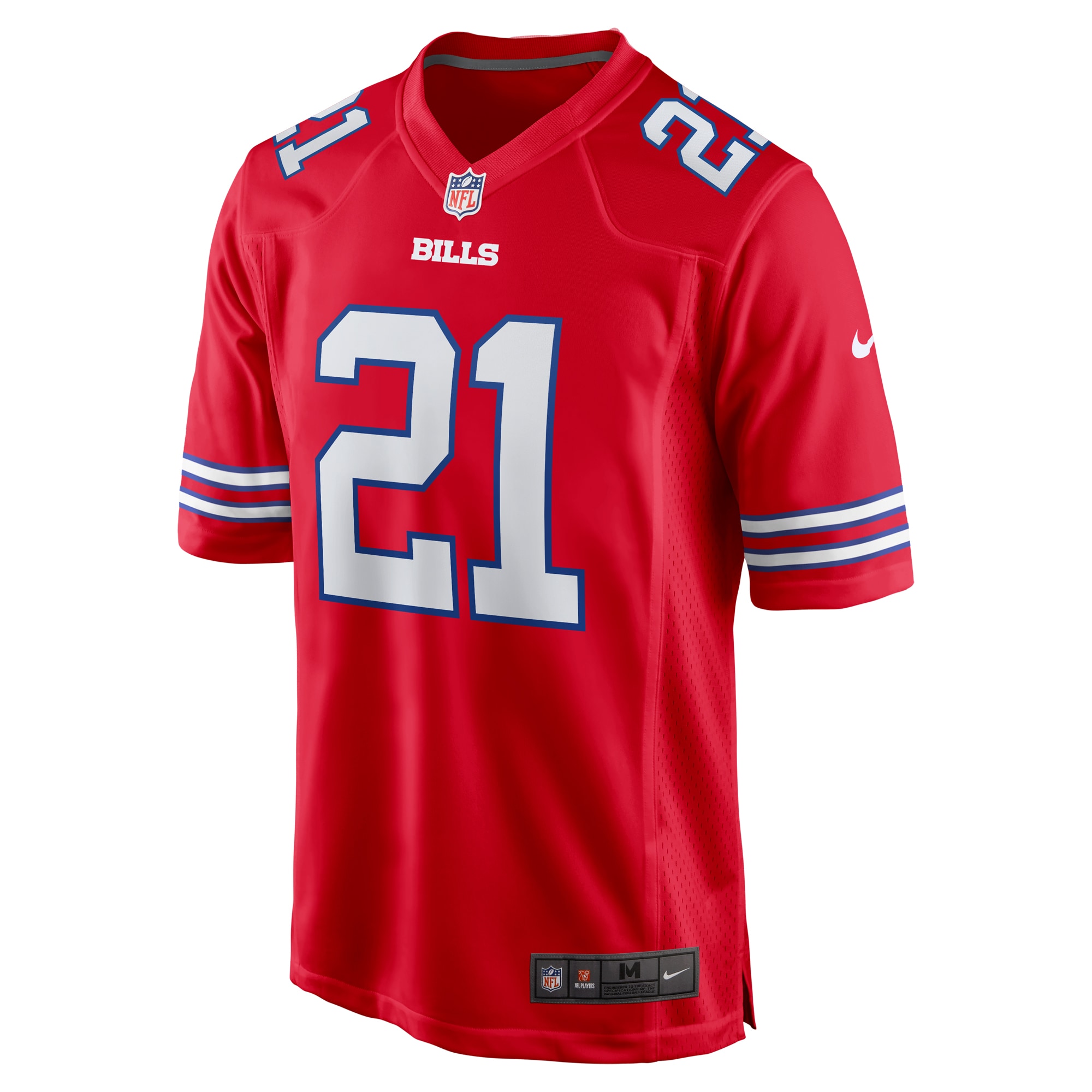 Jordans Poyer Buffalo Bills Nike Alternate Game Jersey - Red - vstockx