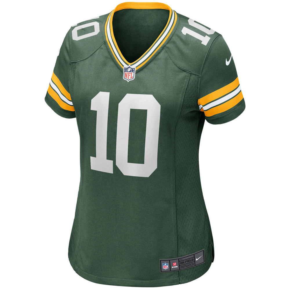 Women's Green Bay Packers Jordan Love Game Jersey Green - vstockx