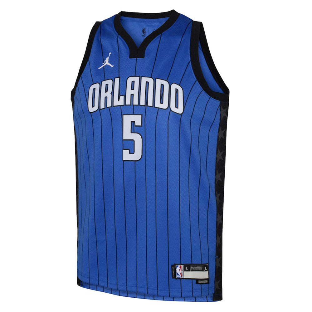 Youth Orlando Magic Paolo Banchero Statement Edition Jersey - Blue - vstockx