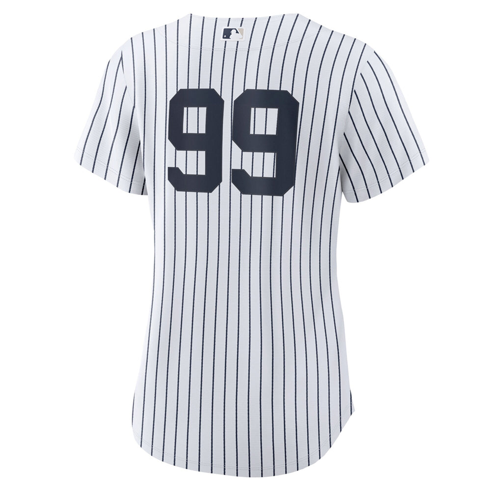 Women's New York Yankees Aaron Judge Home Player Jersey - White - vstockx