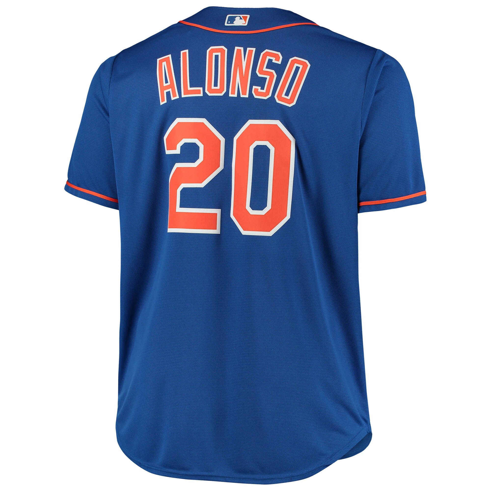 Pete Alonso New York Mets Big & Tall Replica Player Jersey - Royal - vstockx