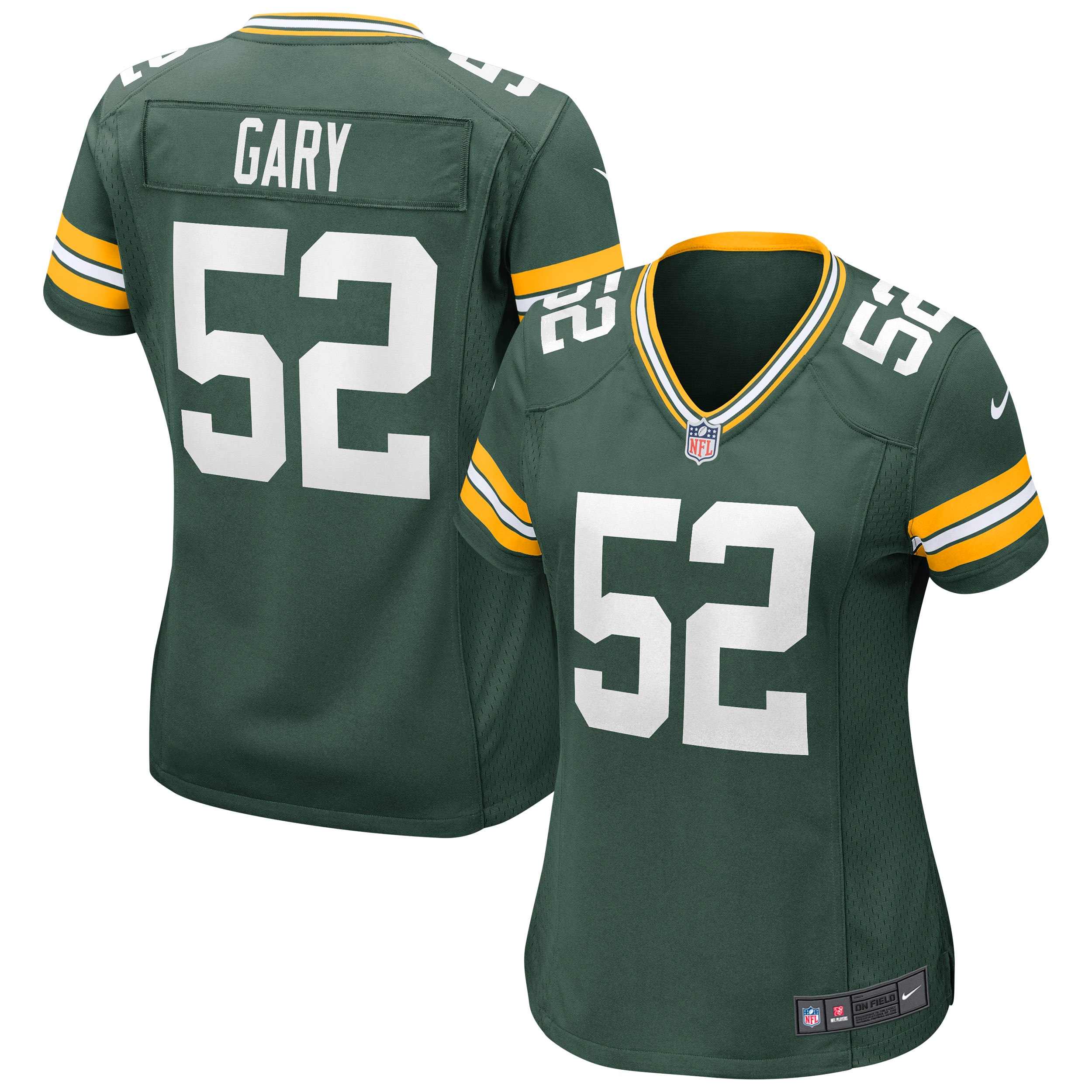 Rashan Gary Green Bay Packers Nike Women's Game Jersey - Green - vstockx