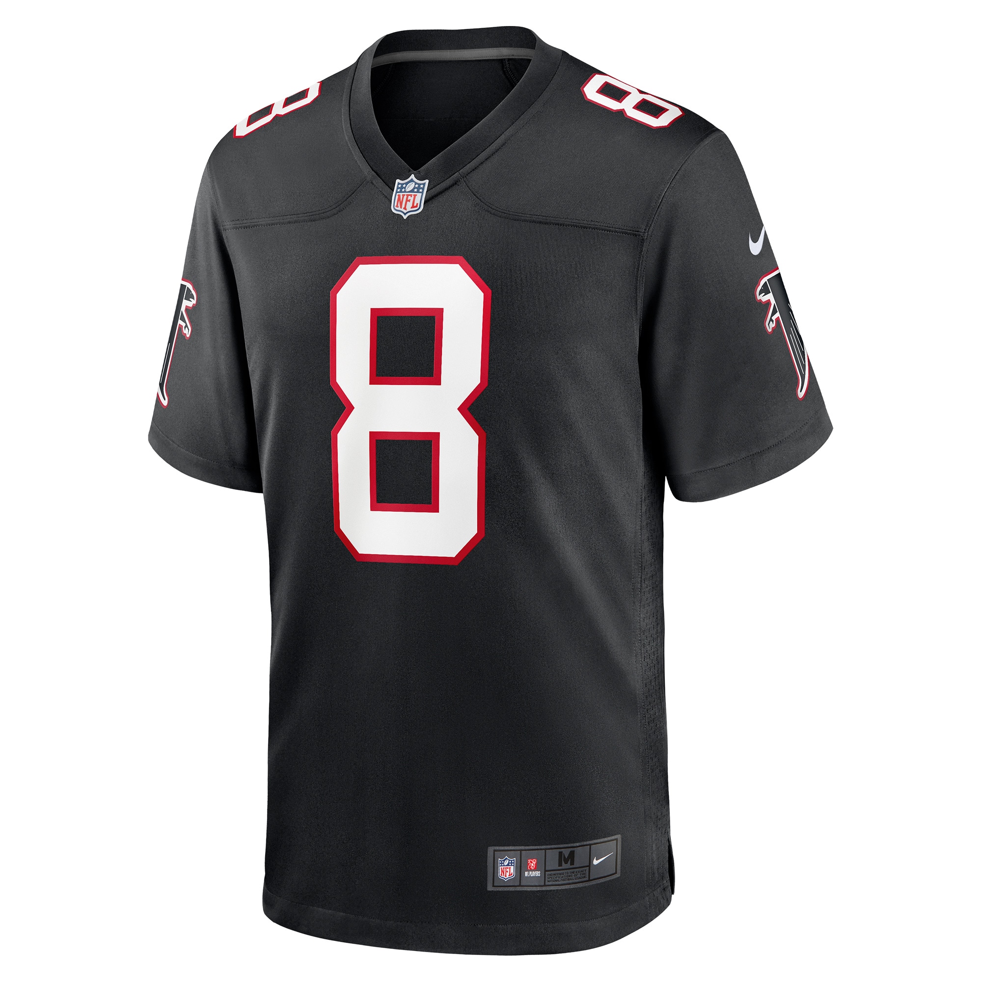 Kyle Pitts Atlanta Falcons Nike Player Game Jersey - Black - vstockx
