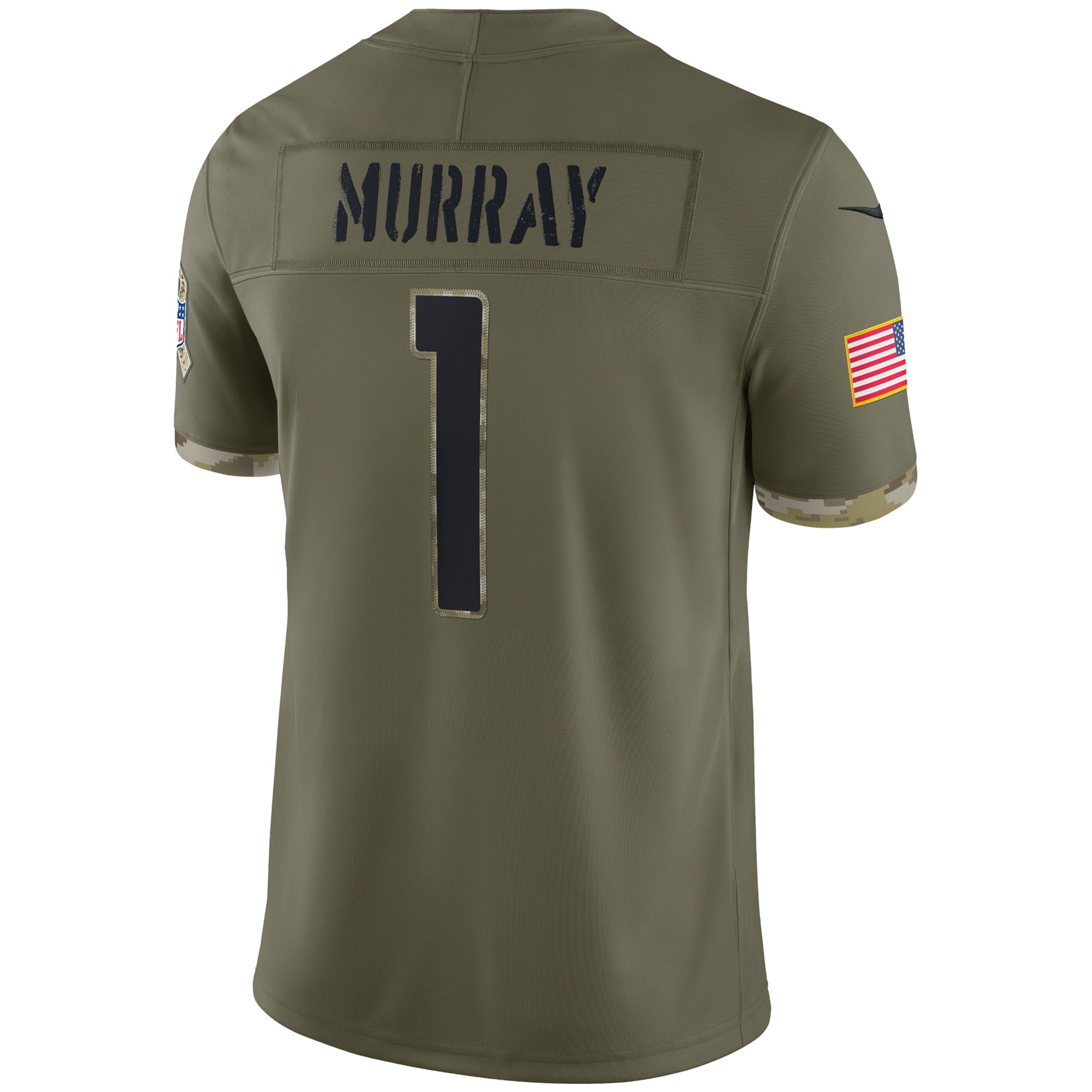 Kyler Murray Arizona Cardinals Nike 2022 Salute To Service Limited Jersey - Olive - vstockx