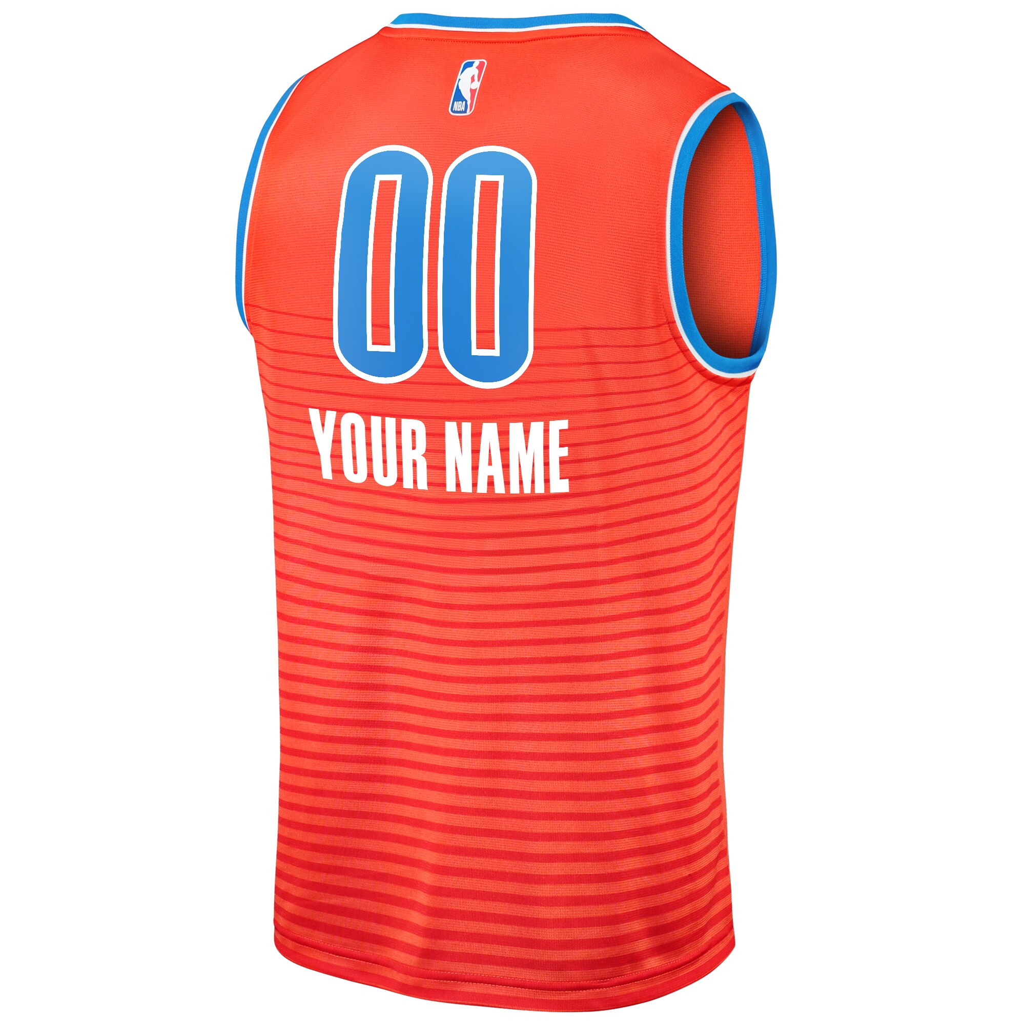 Oklahoma City Thunder Fanatics Branded 2022/23 Fast Break Custom Replica Jersey - Orange - Statement Edition - vstockx
