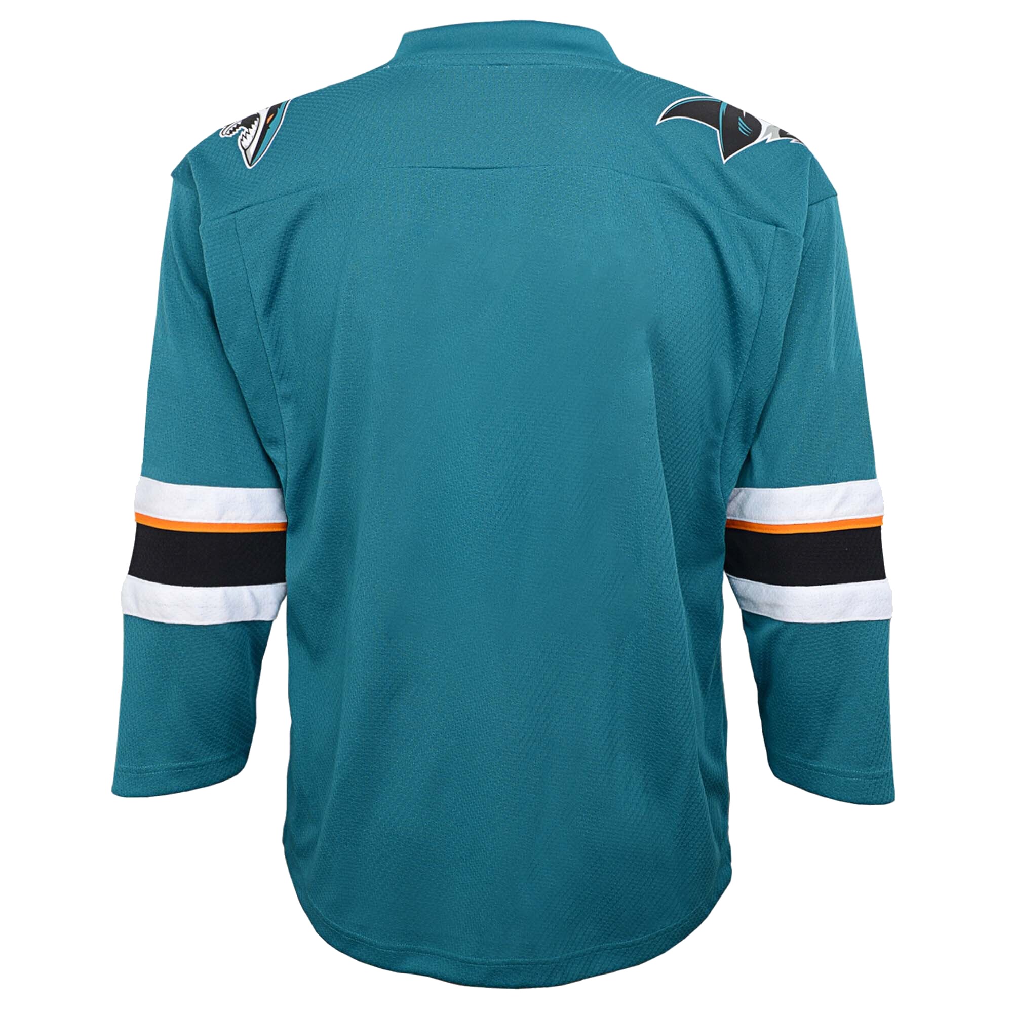 San Jose Sharks Youth Home Replica Blank Jersey - Teal - vstockx