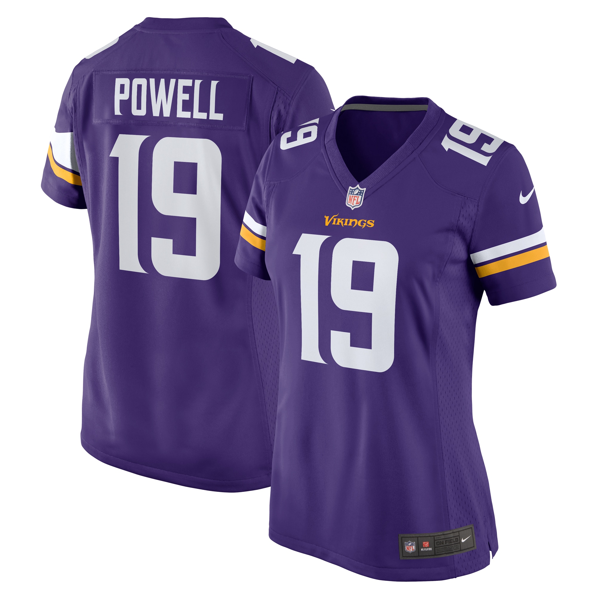 Brandon Powell Minnesota Vikings Nike Women's Game Jersey - Purple - vstockx