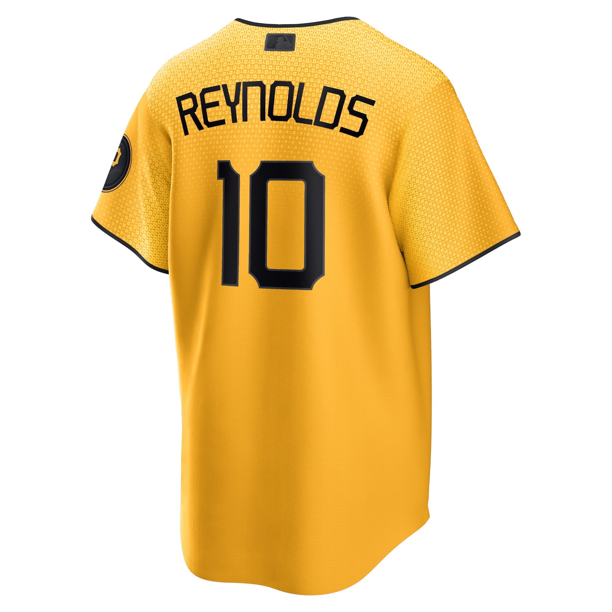 Men's Nike Bryan Reynolds Gold Pittsburgh Pirates 2023 City Connect Replica Player Jersey - vstockx