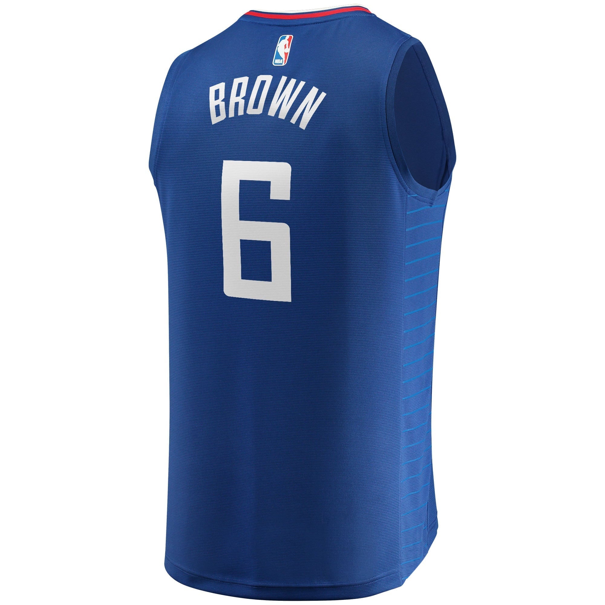 Men's Fanatics Branded Moses Brown Royal LA Clippers Fast Break Replica Jersey - Icon Edition - vstockx