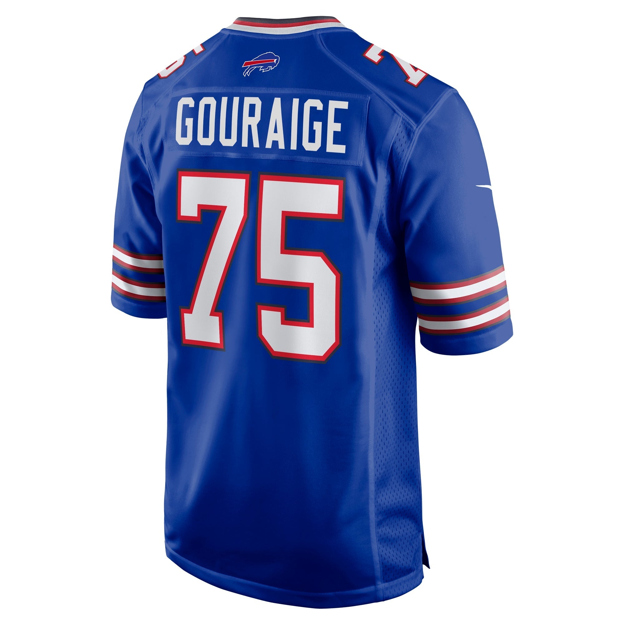 Men's Nike Richard Gouraige Royal Buffalo Bills Team Game Jersey - vstockx