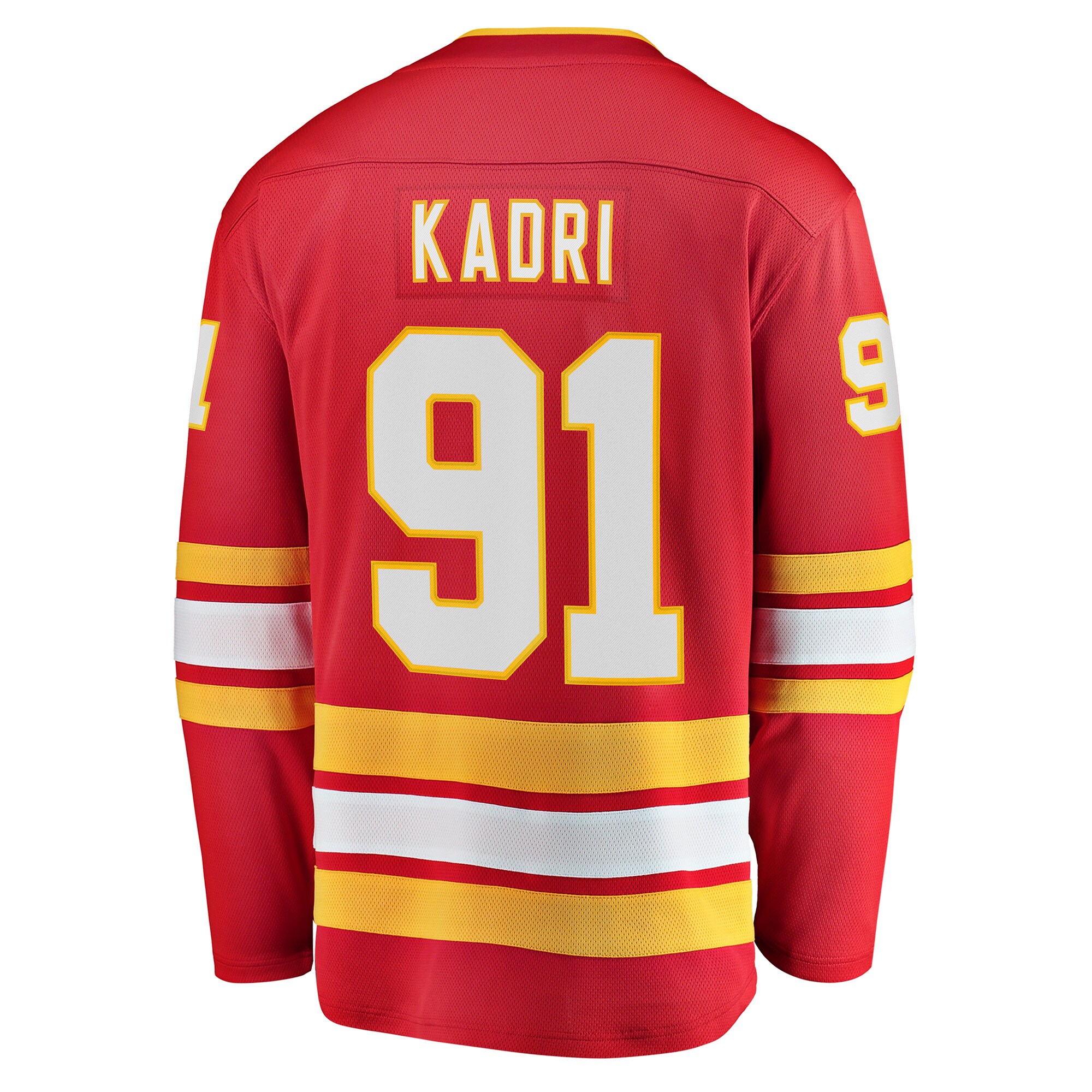 Nazem Kadri Calgary Flames Fanatics Branded Home Breakaway Player Jersey - Red - vstockx