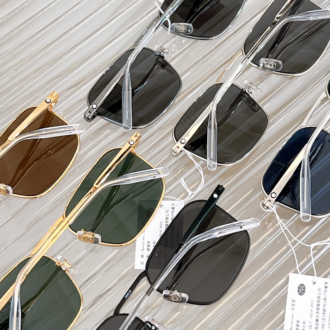 Sunglasses MONT BLANC MB0218S SIZE:53��19-145 - vstockx