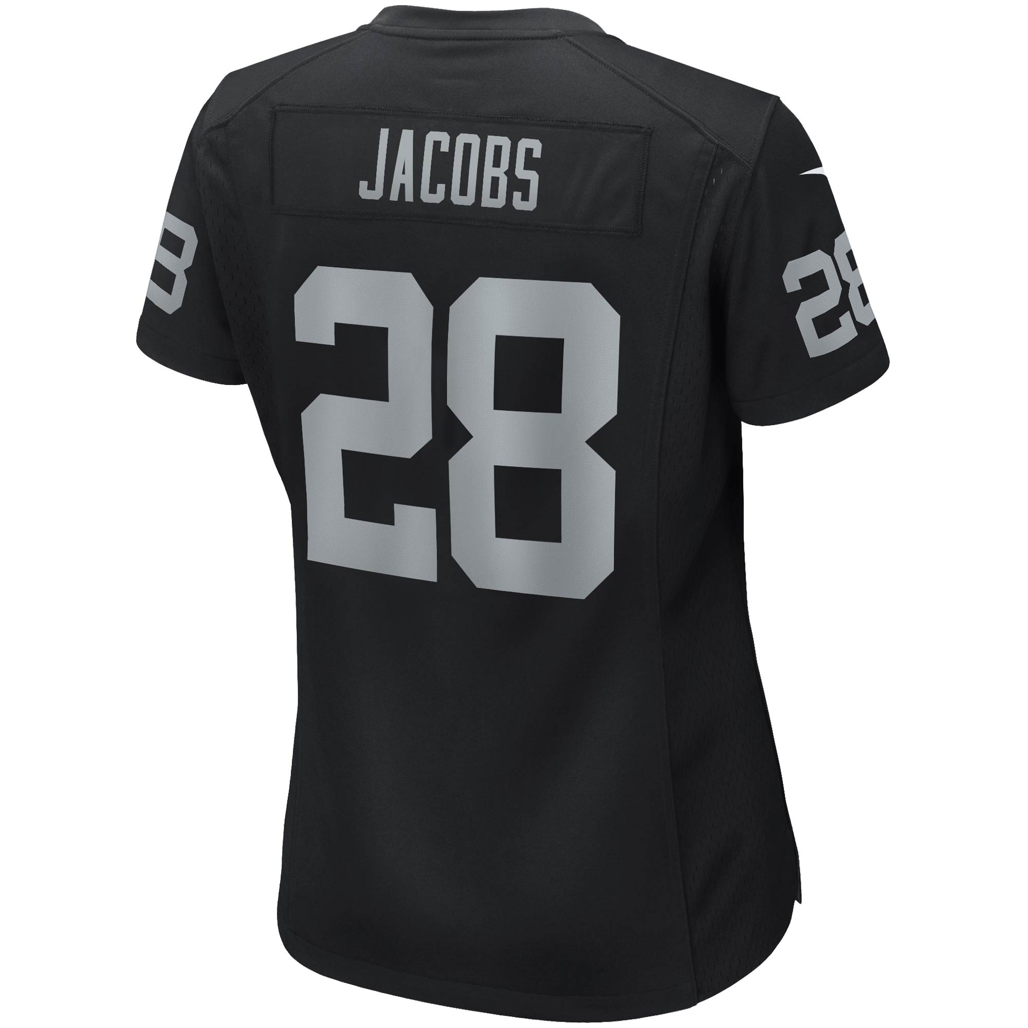 Josh Jacobs Las Vegas Raiders Nike Women's Game Player Jersey - Black - vstockx