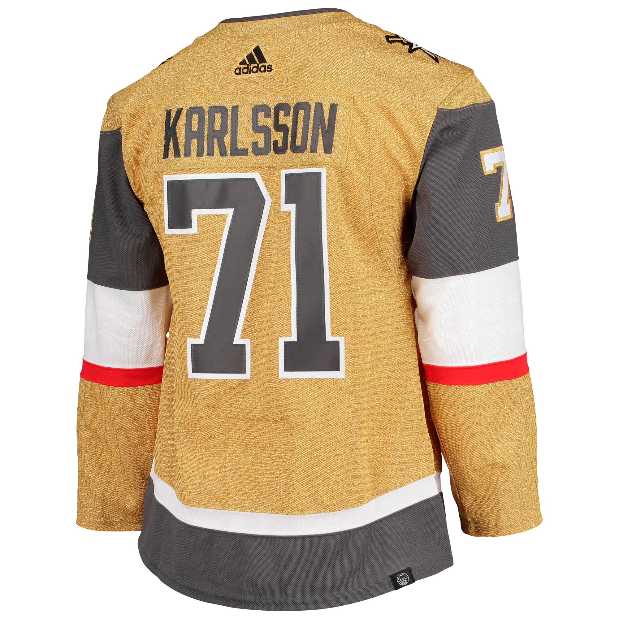 William Karlsson Vegas Golden Knights adidas Home Primegreen Authentic Pro Player Jersey - Gold - vstockx