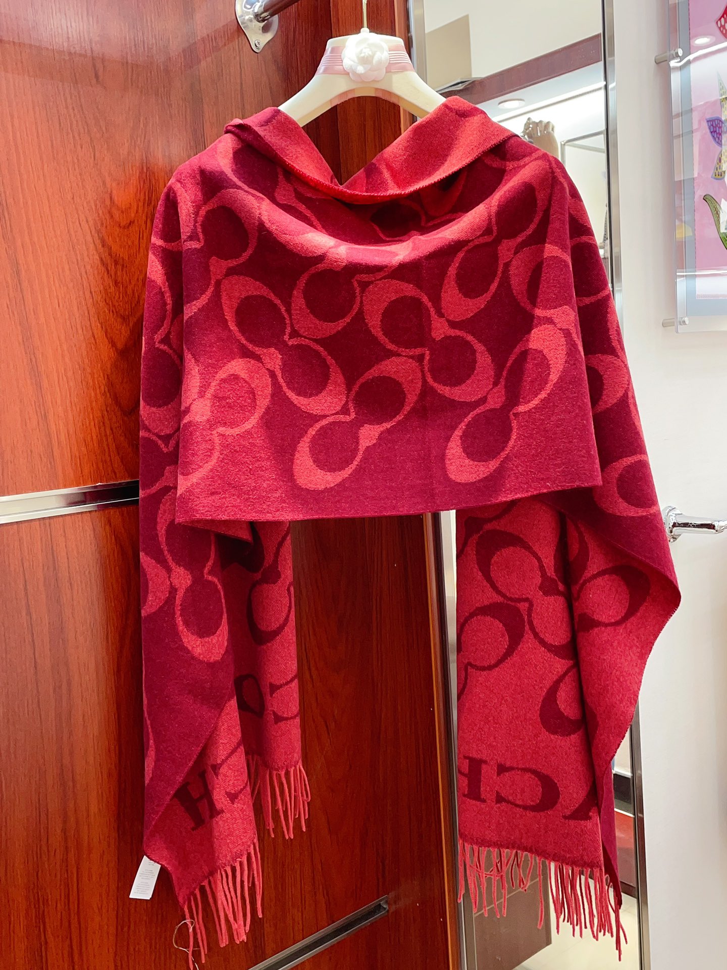 Streetwear Scarf COACH 328769 SIZE:195×53cm - vstockx