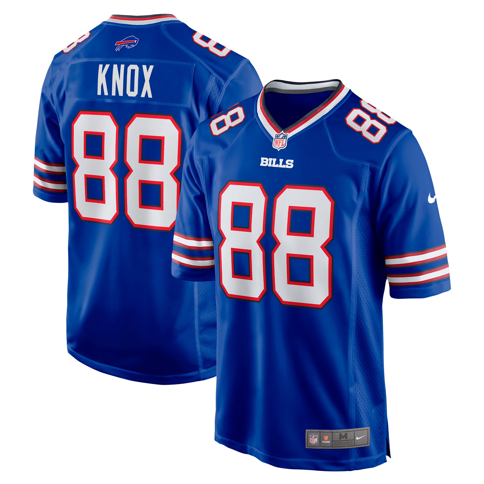 Dawson Knox Buffalo Bills Nike Game Jersey - Royal - vstockx