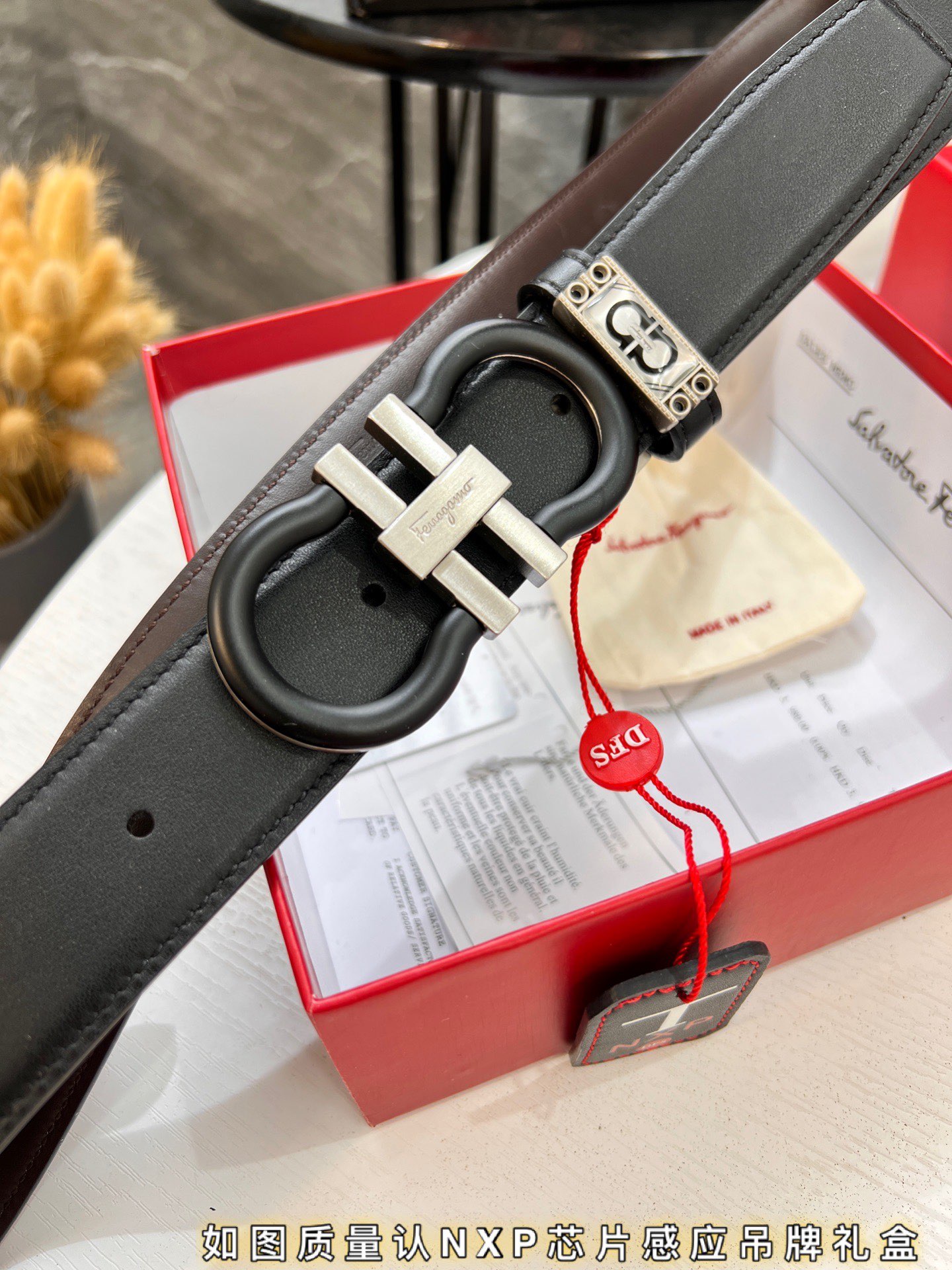 Streetwear Belt Ferragamo 320099 size:3.5cm - vstockx