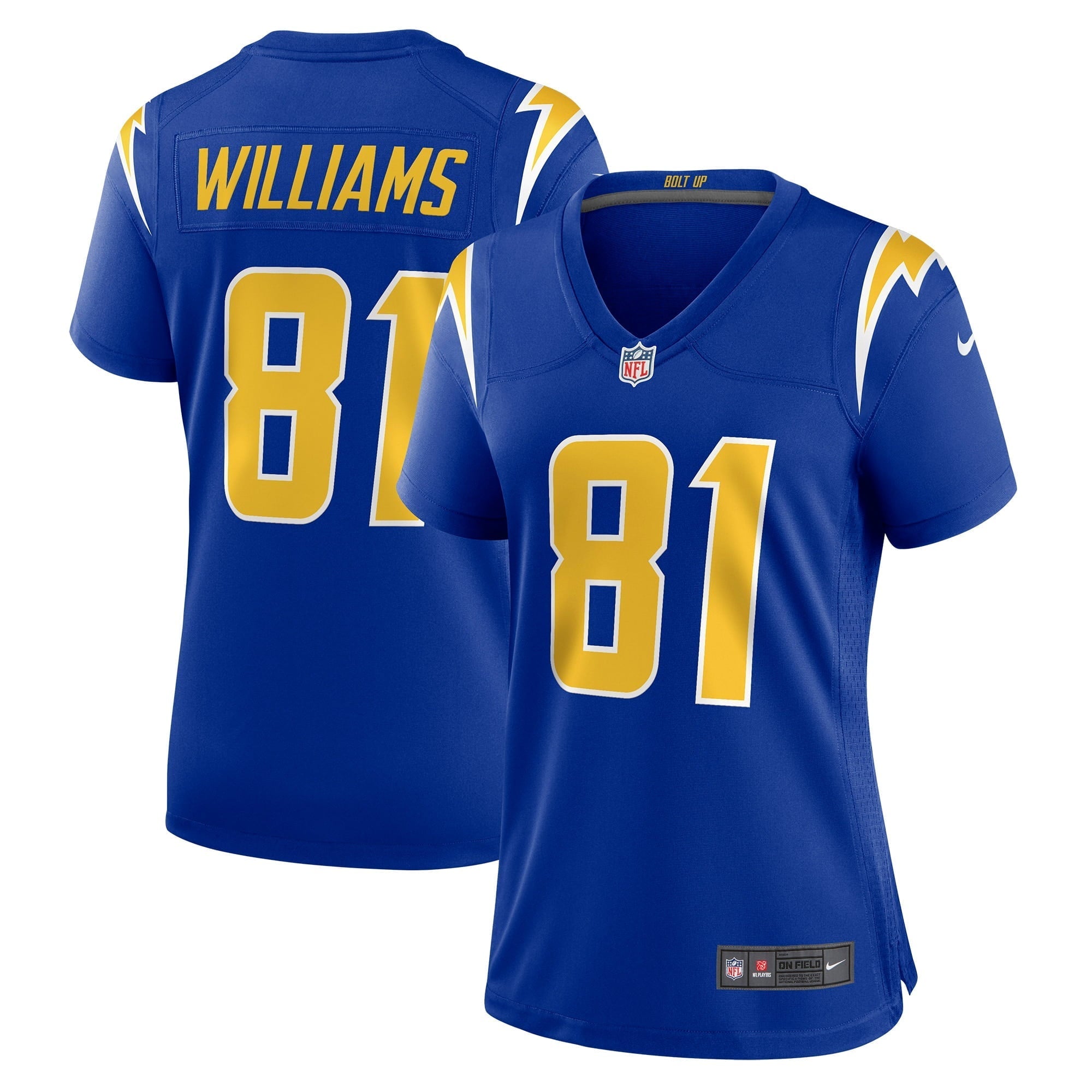 Women's Nike Mike Williams Royal Los Angeles Chargers Game Jersey - vstockx