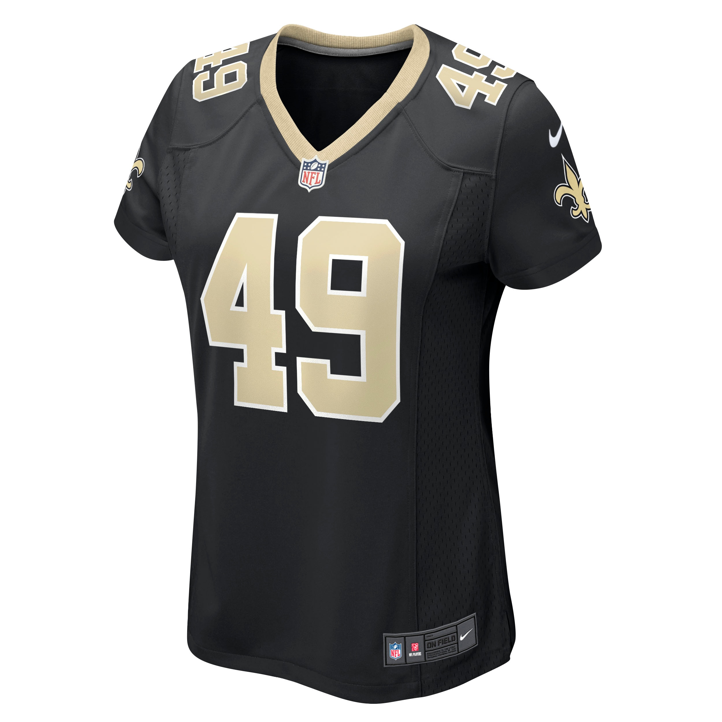 Zach Wood New Orleans Saints Nike Women's Game Jersey - Black - vstockx